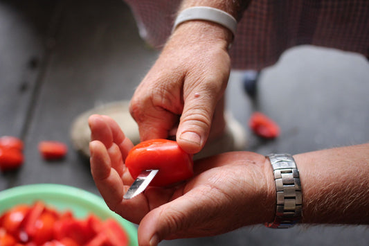 Passata Tomato Sauce Making Recipe - Cooked Method