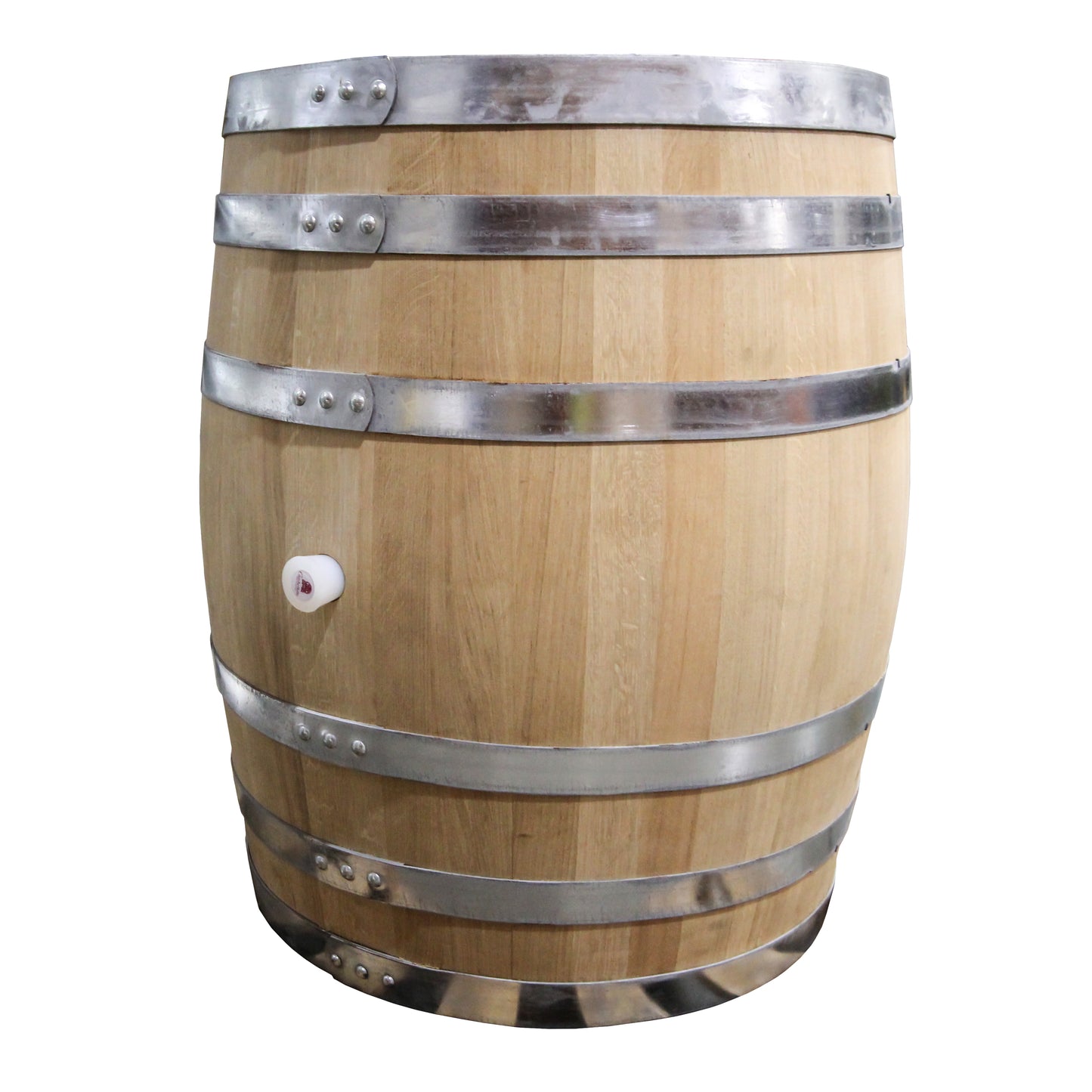 Italian made 500 litre french oak barrel used in wine making.