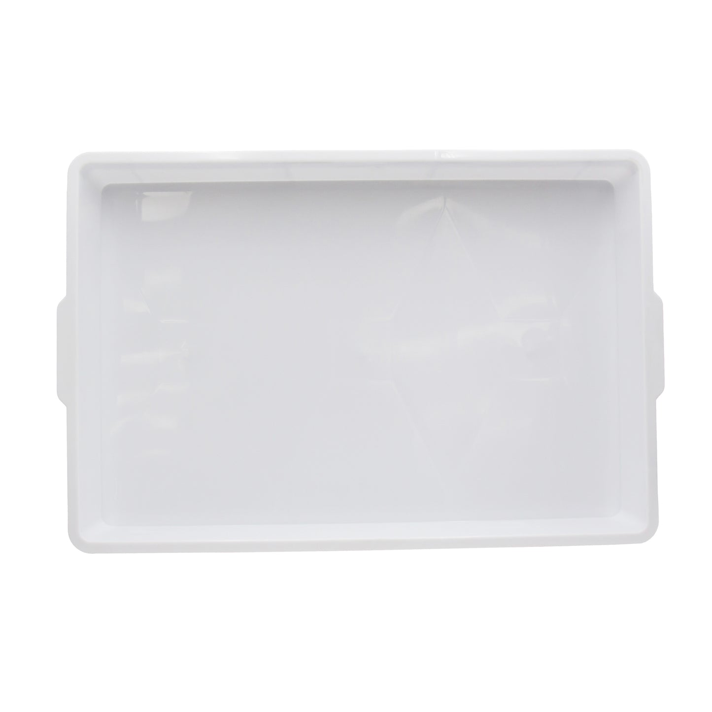 food grade white plastic crate