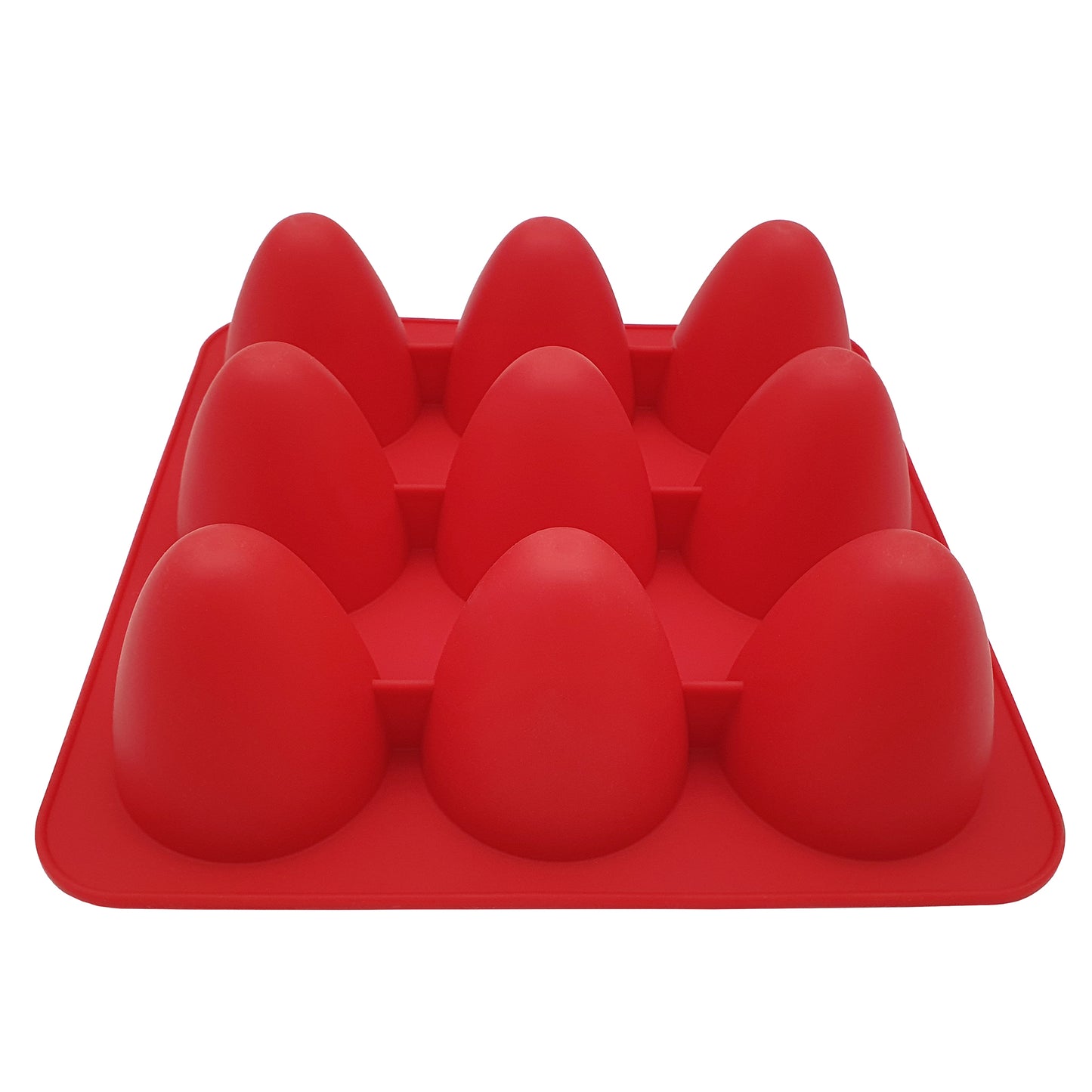 Rianja 9 piece Arancini Mould red silicone