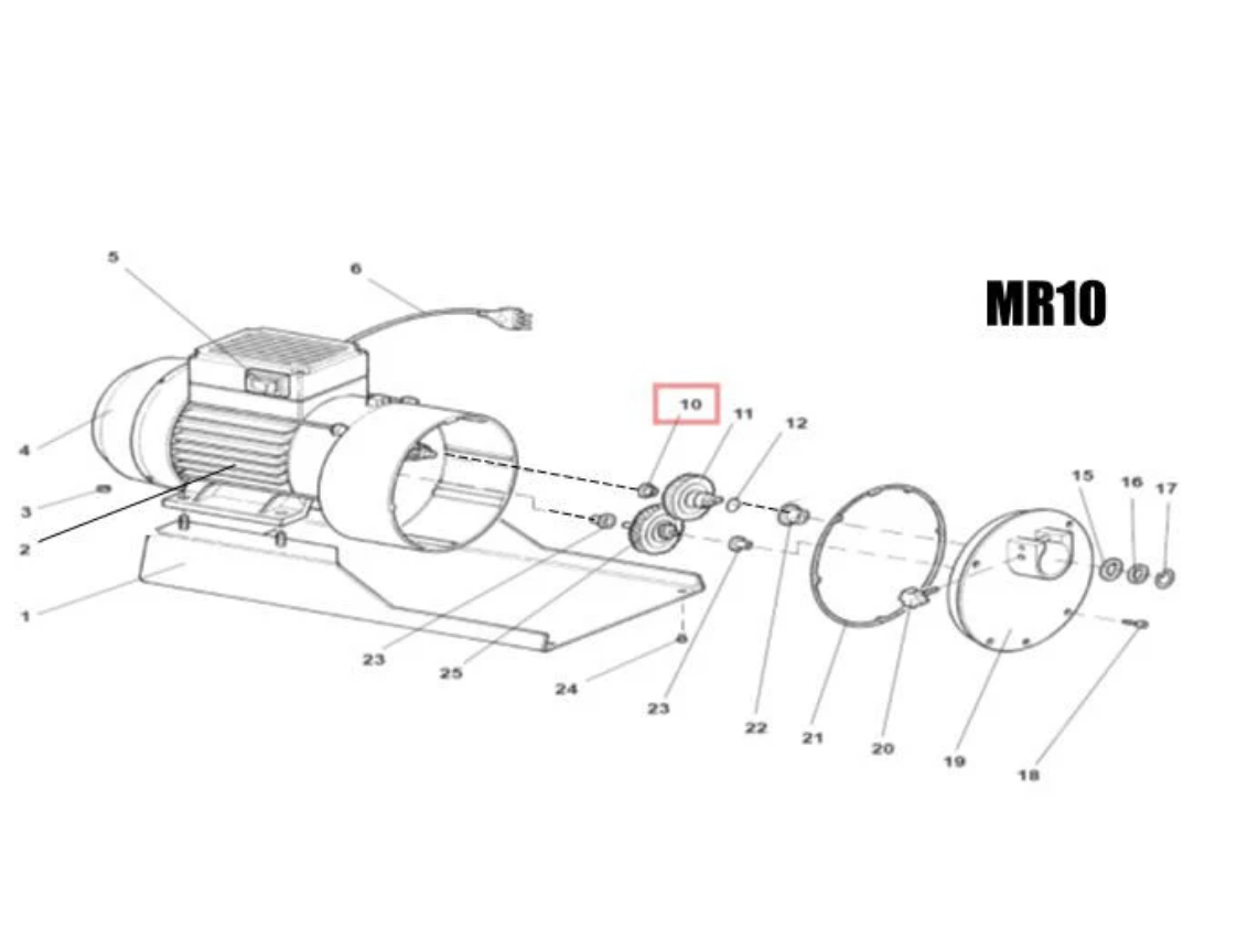 FLB Mincer - Spare Rubber Bush