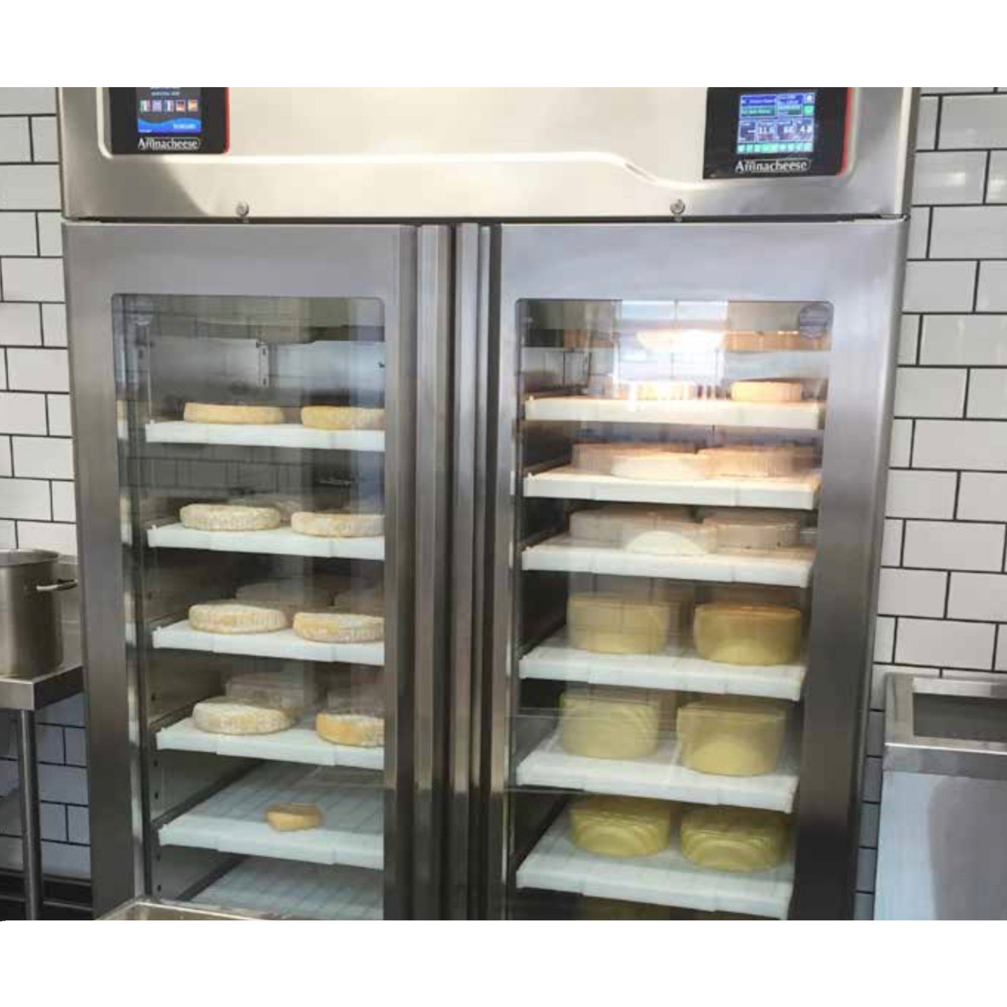 Stagionello AffinaCheese Twin Door Climatouch Fridge (Used)