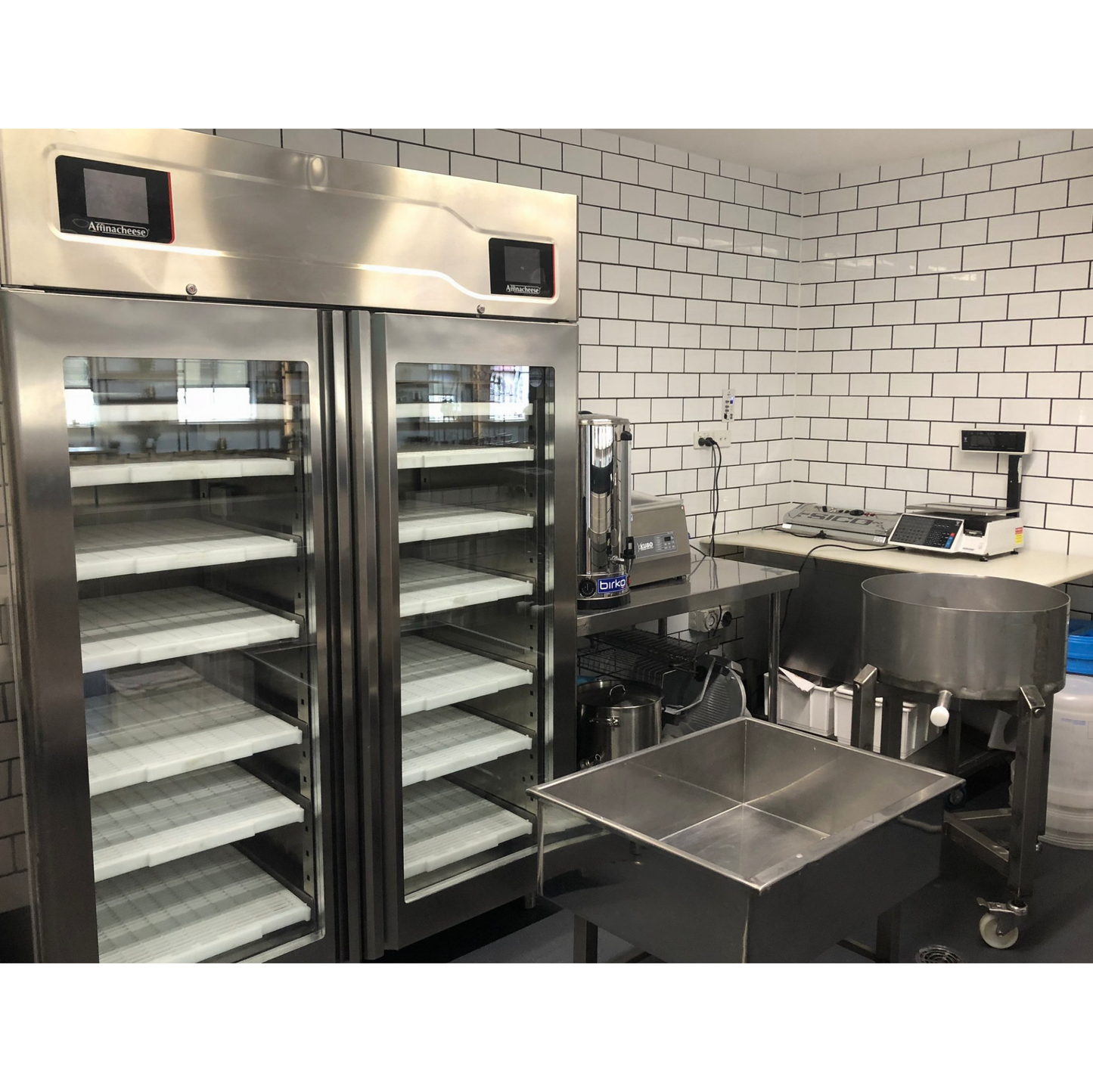 Stagionello AffinaCheese Twin Door Climatouch Fridge (Used)