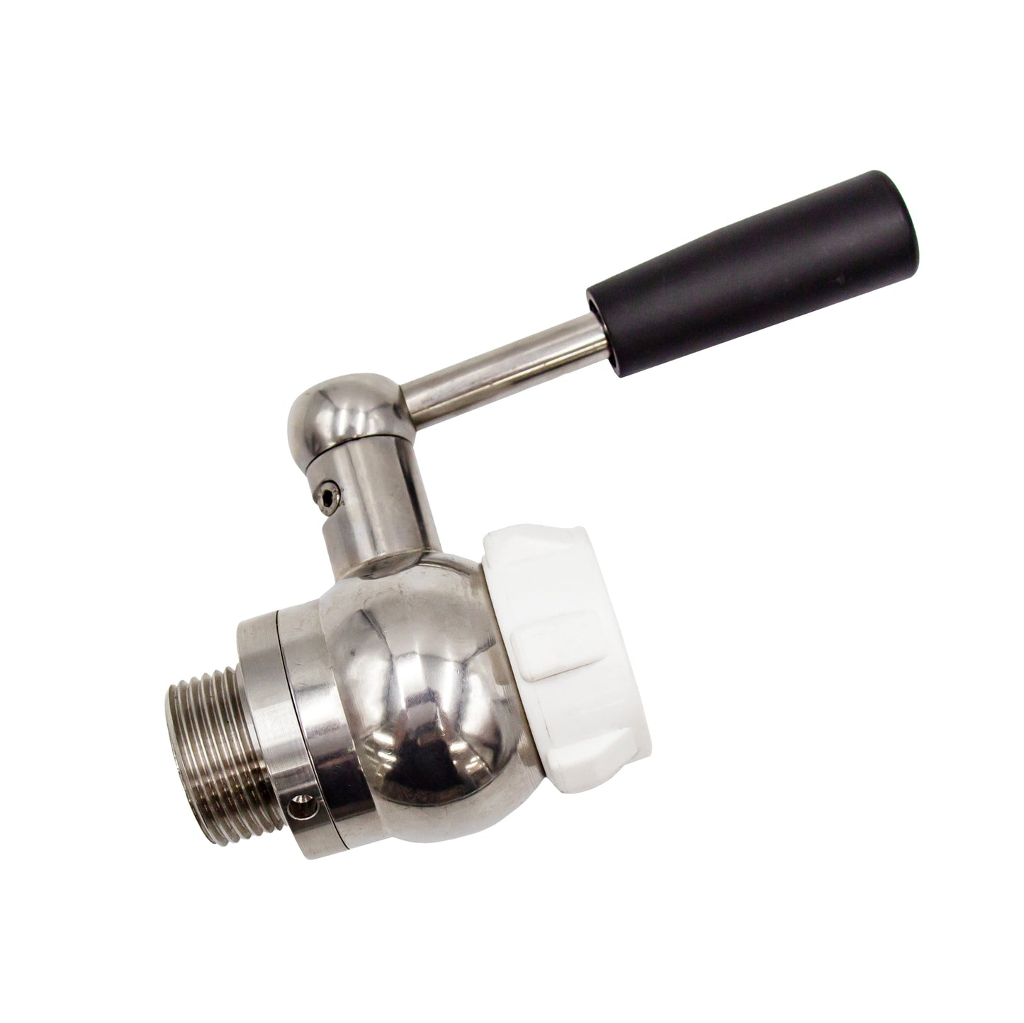italian made stainless steel ball valve tap to suit algor v/c wine tanks.