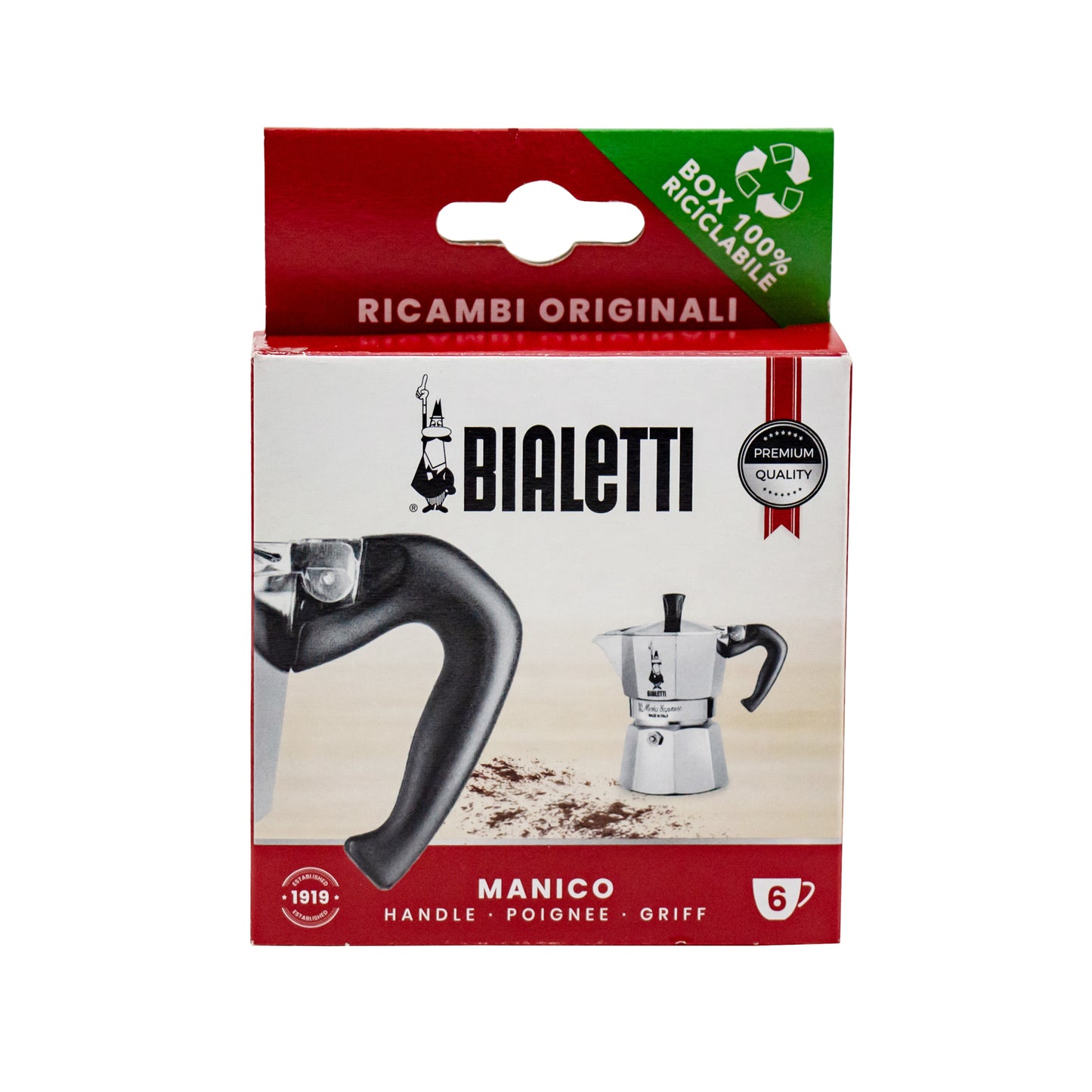 bialetti moka spare handle box