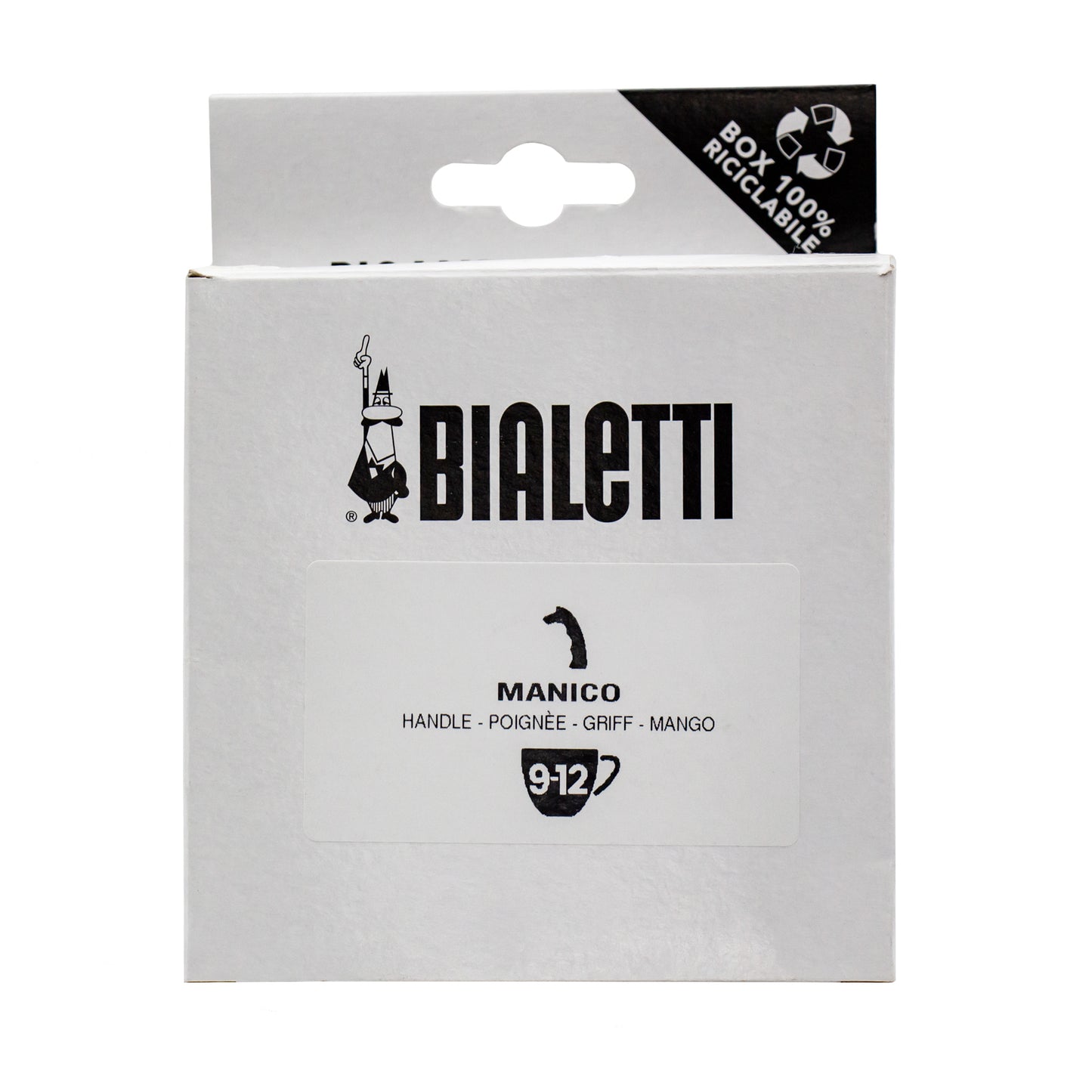 bialetti moka spare handle for the 9 to 12 cup box