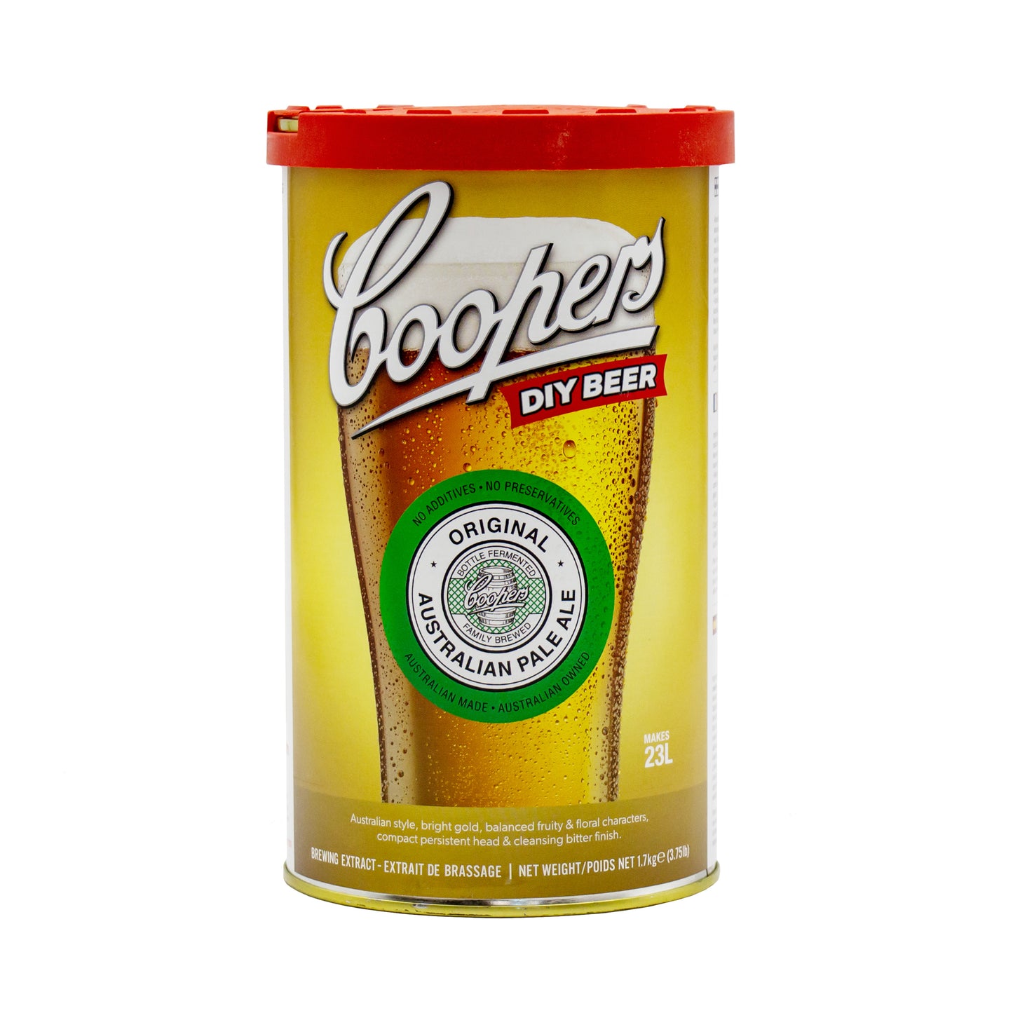 Coopers 1.7kg International - Australian Pale Ale