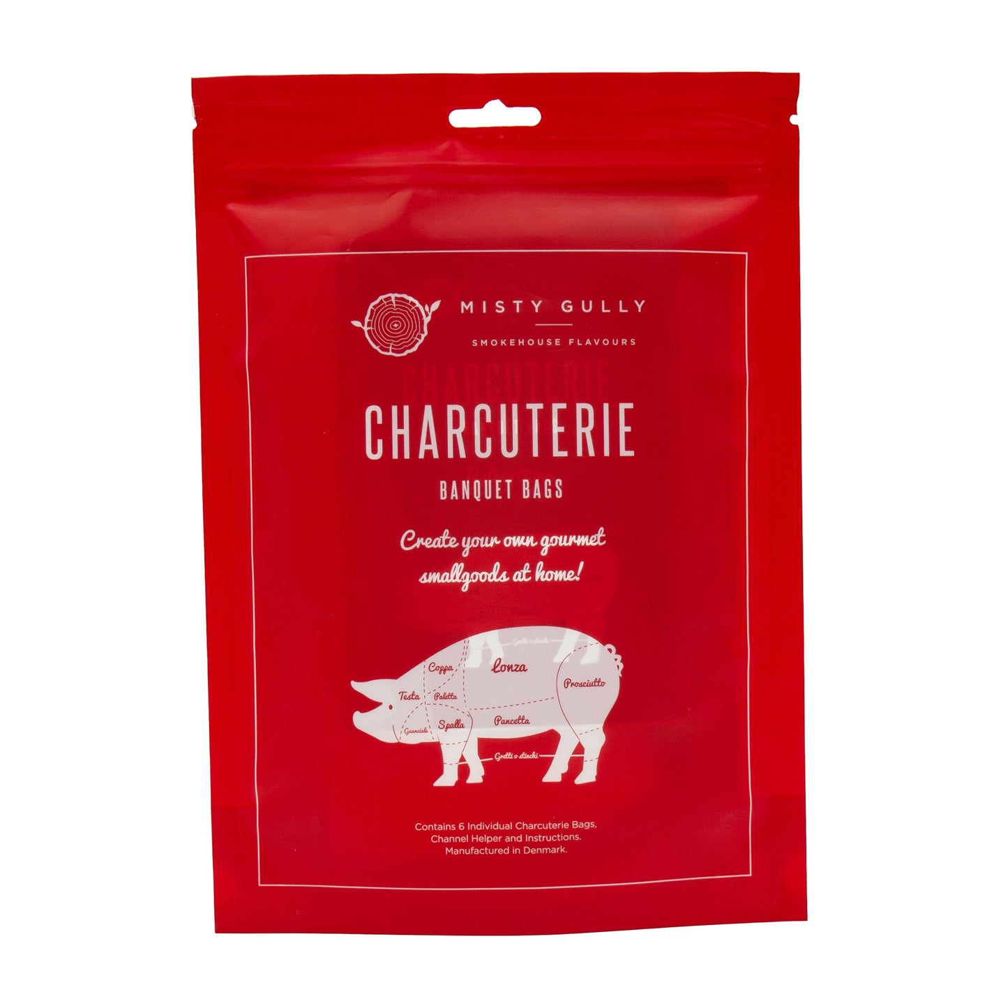 Dry Ageing Charcuterie Bags 6 per pack - Medium