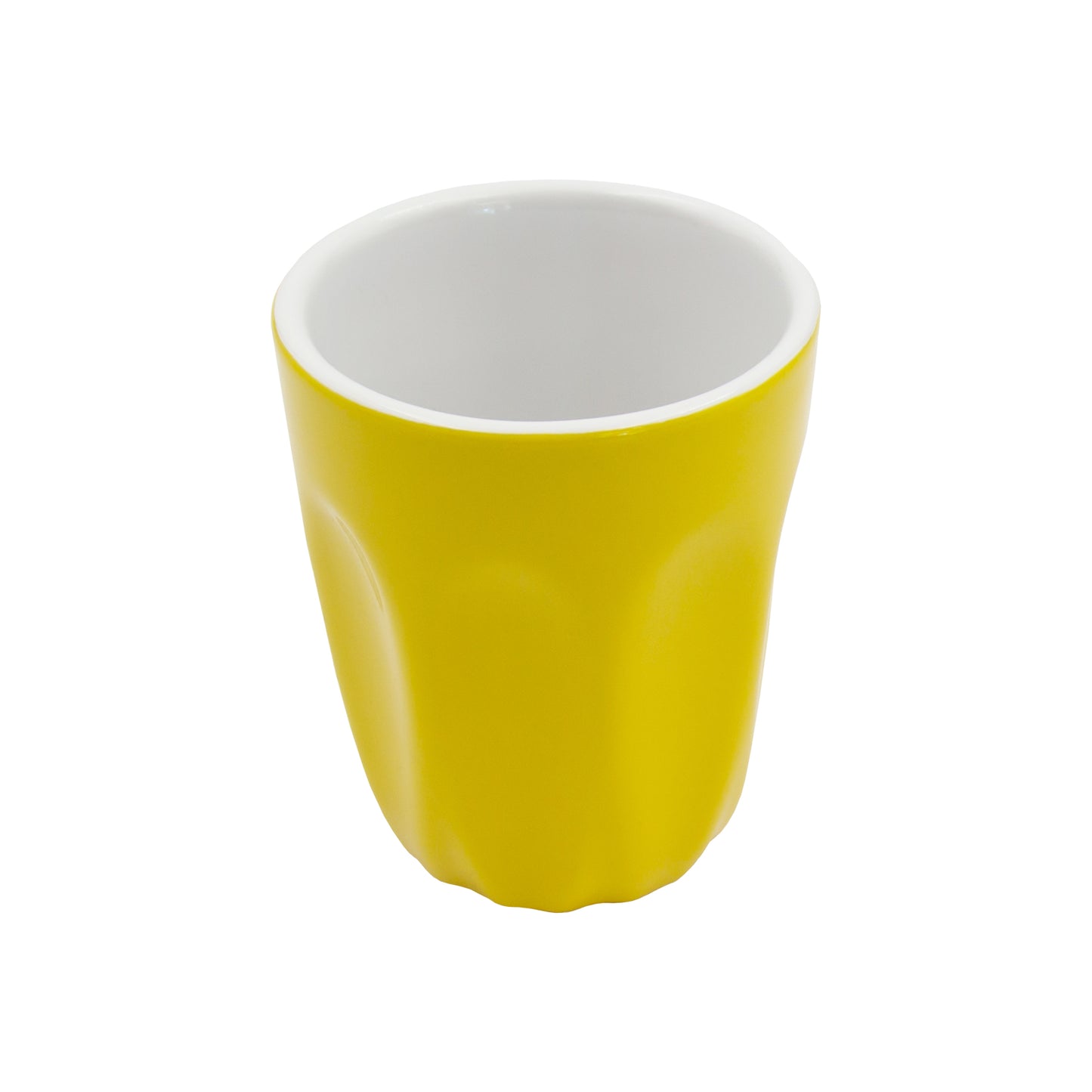 yellow 150ml latte cup