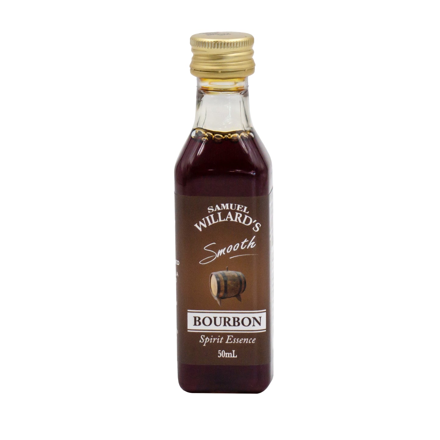 50ml bottle of samuel willards smooth bourbon essence