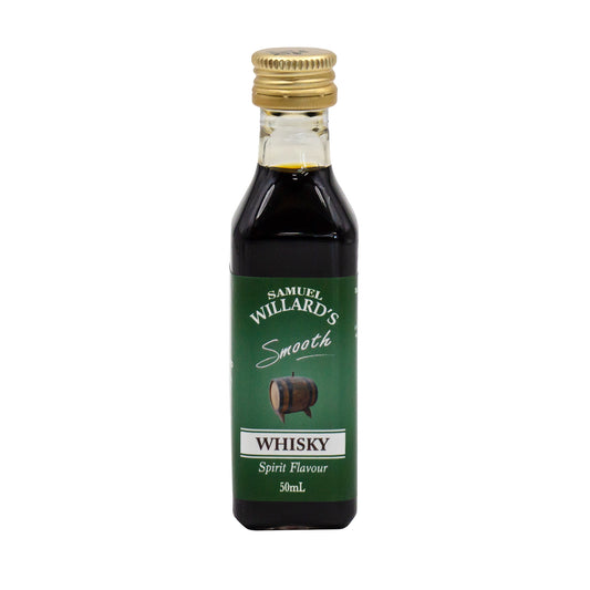 50ml bottle of samuel willards smooth whisky essence