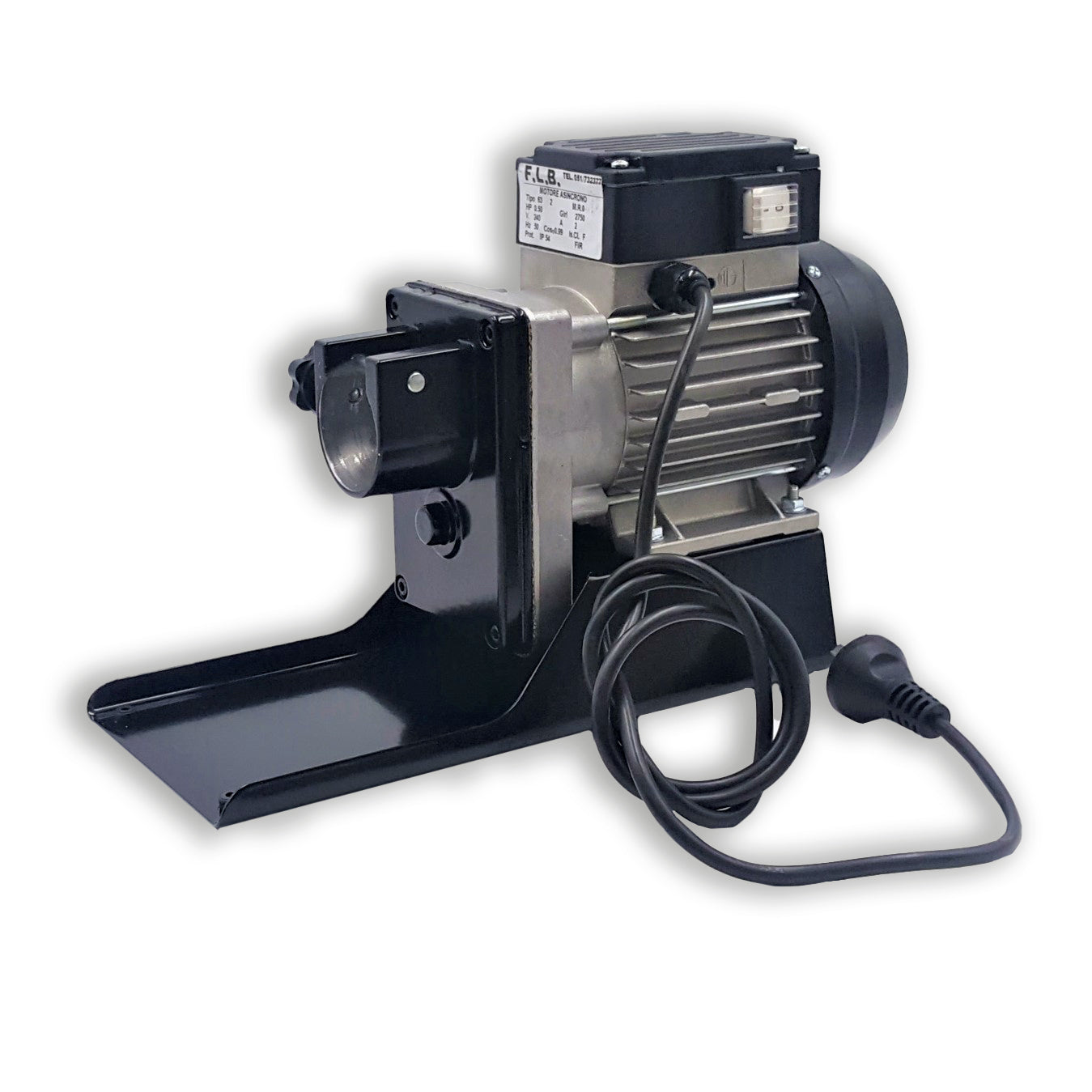 Italian made 1.5 horse power fabio leonardi flb motor, used with attachments in the passata, salami and sausage meat mincing.