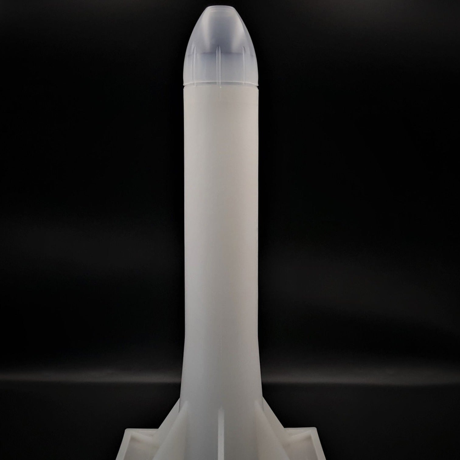 Italian Made 86mm white food grade plastic netting applicator tube, for applying netting to salami