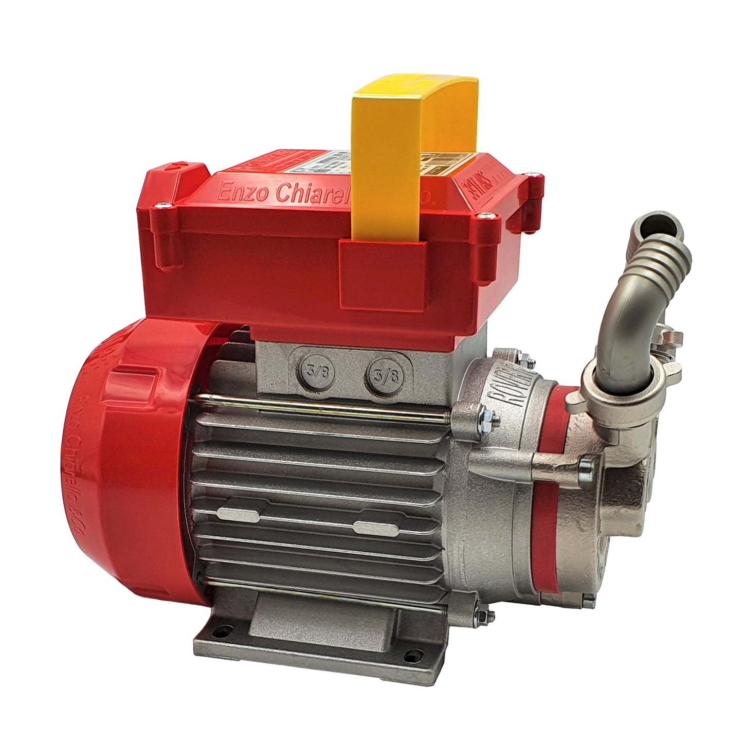 Italian Made rover pump novax 20-m by-pass self priming pump for liquids side view