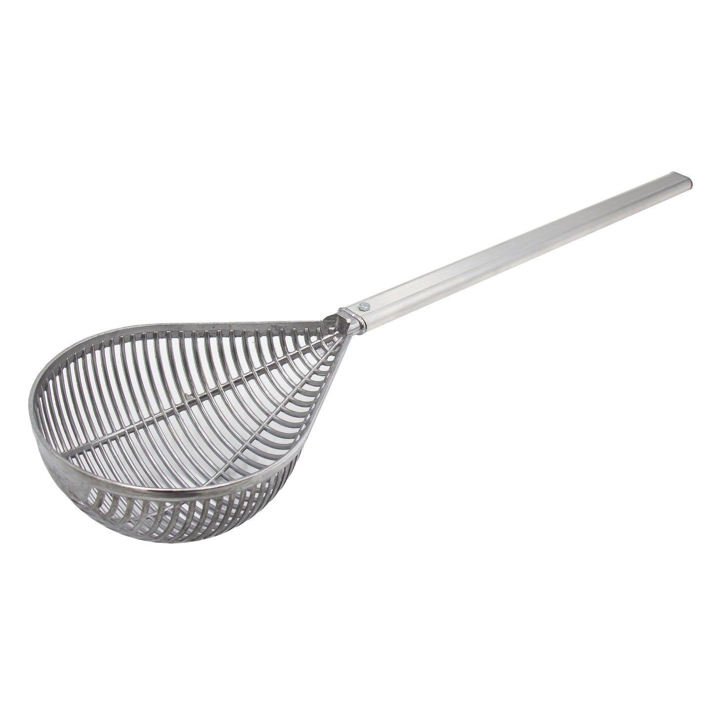 italian made aluminium scoop strainer for tomato sauce making