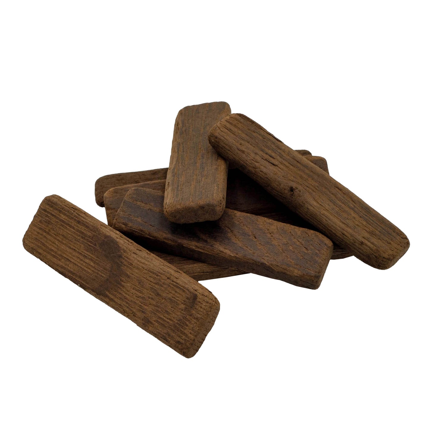 1kg bag of american oak wood staves to use during wine making.
