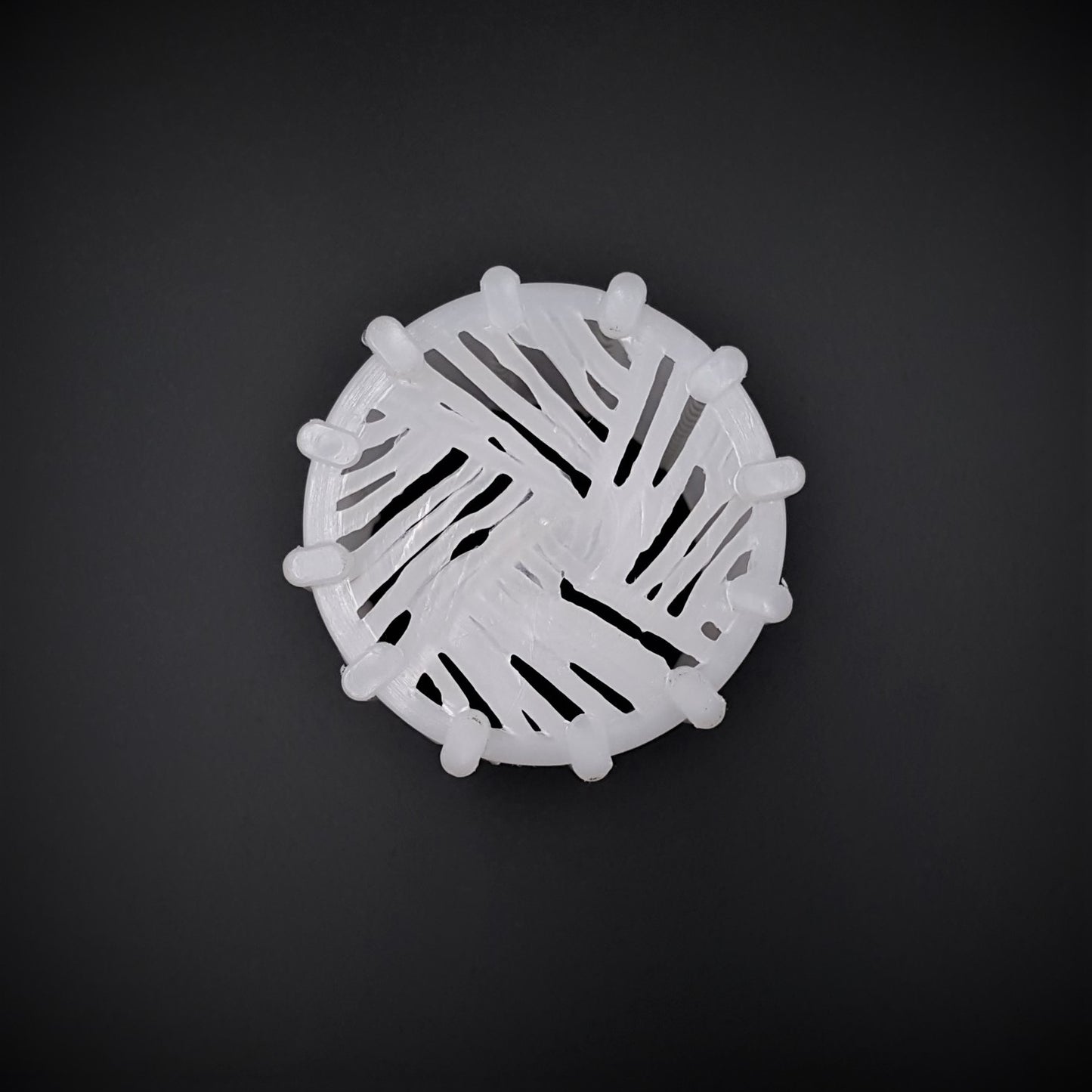 white food grade plastic Caprino Soft Cheese Hoop Mould Diam-7cm x H-14.5cm used for shaping cheese