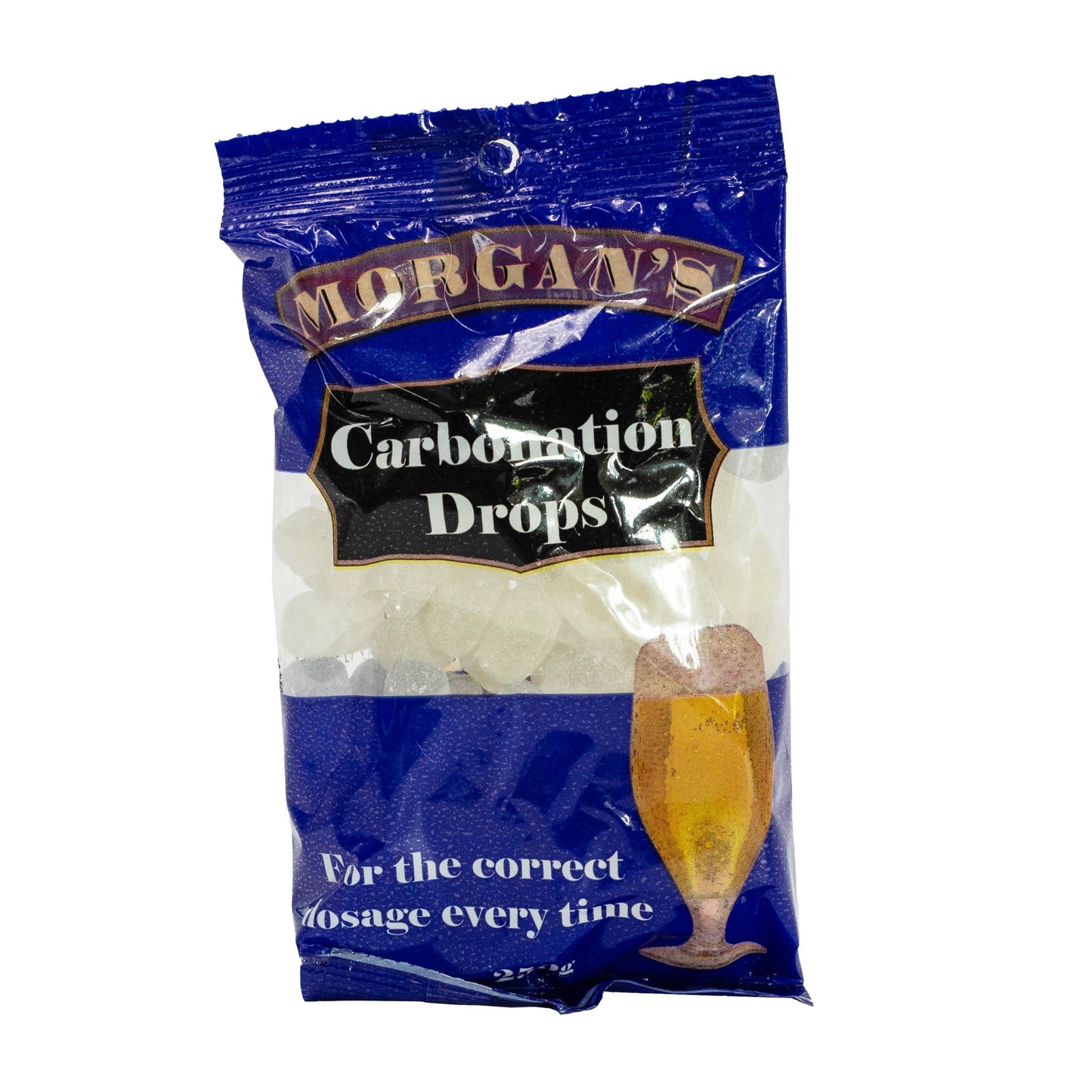 Bag of carbonation sugar drops.