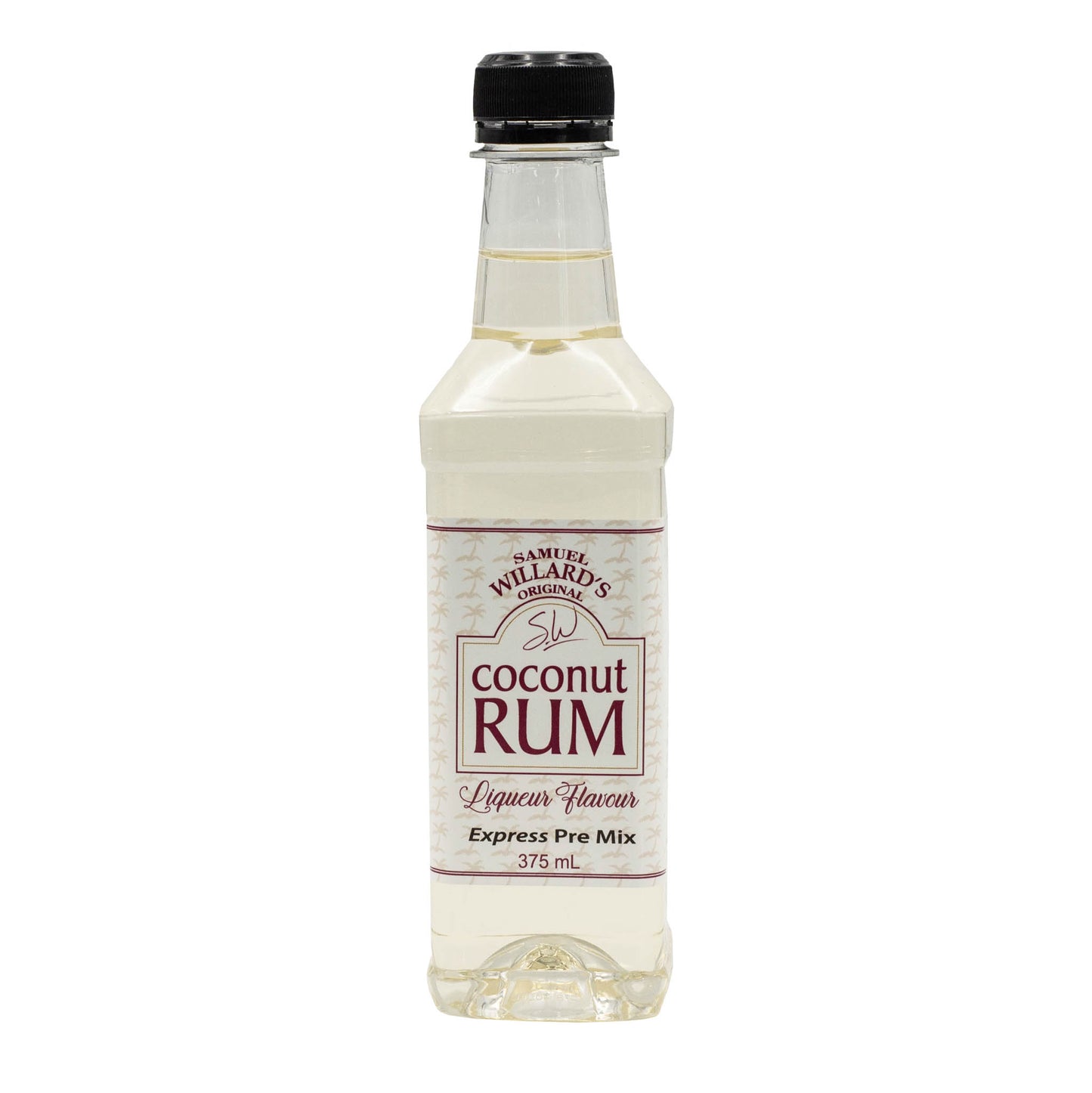 Coconut Rum premix 375ml. Makes a Malibu style drink. Will make 1125ml of finished product from each 375ml bottle