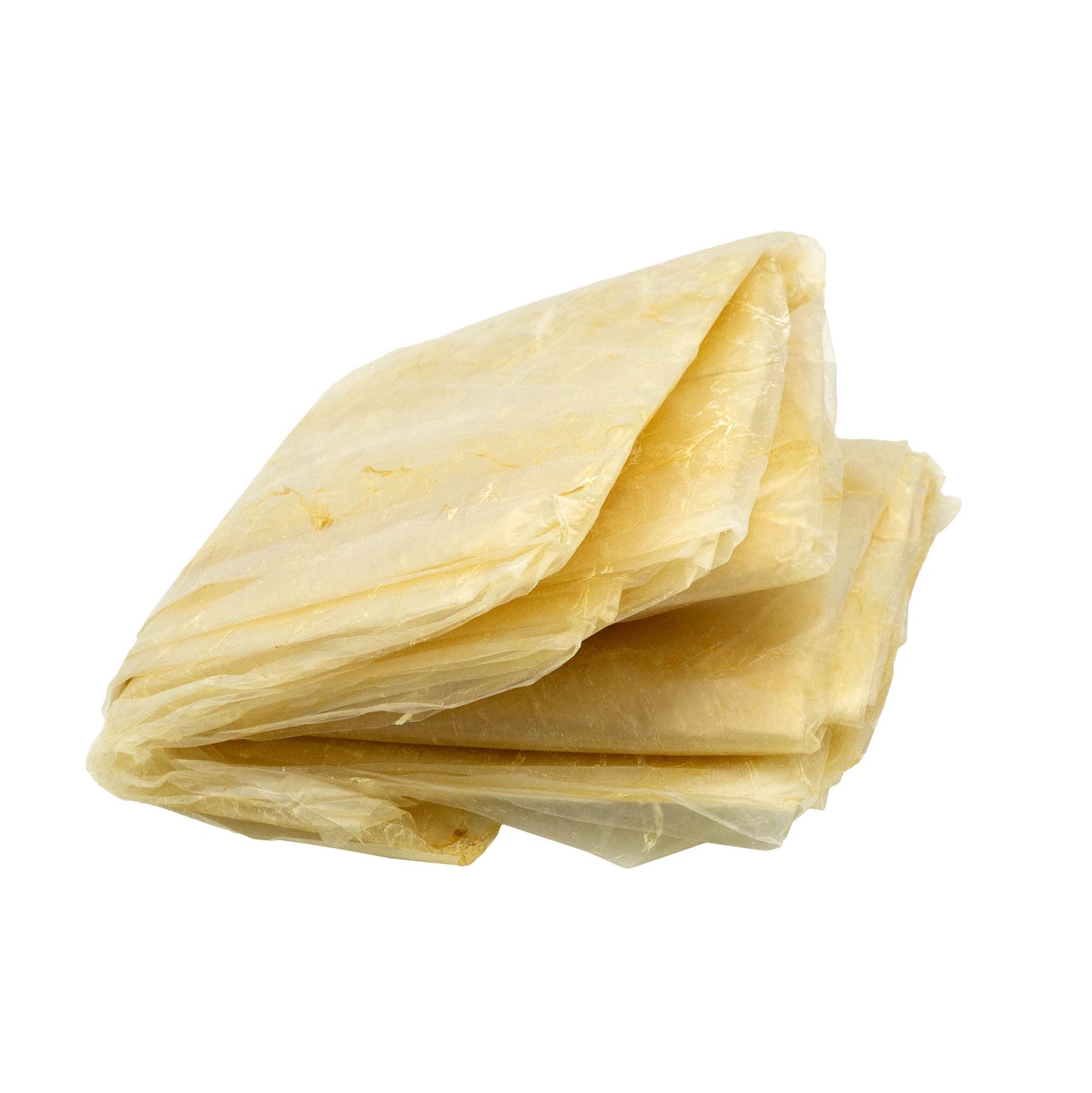 Bag of 5 Italian collagen wrap sheets for protecting curing meats. 70cm by 50cm