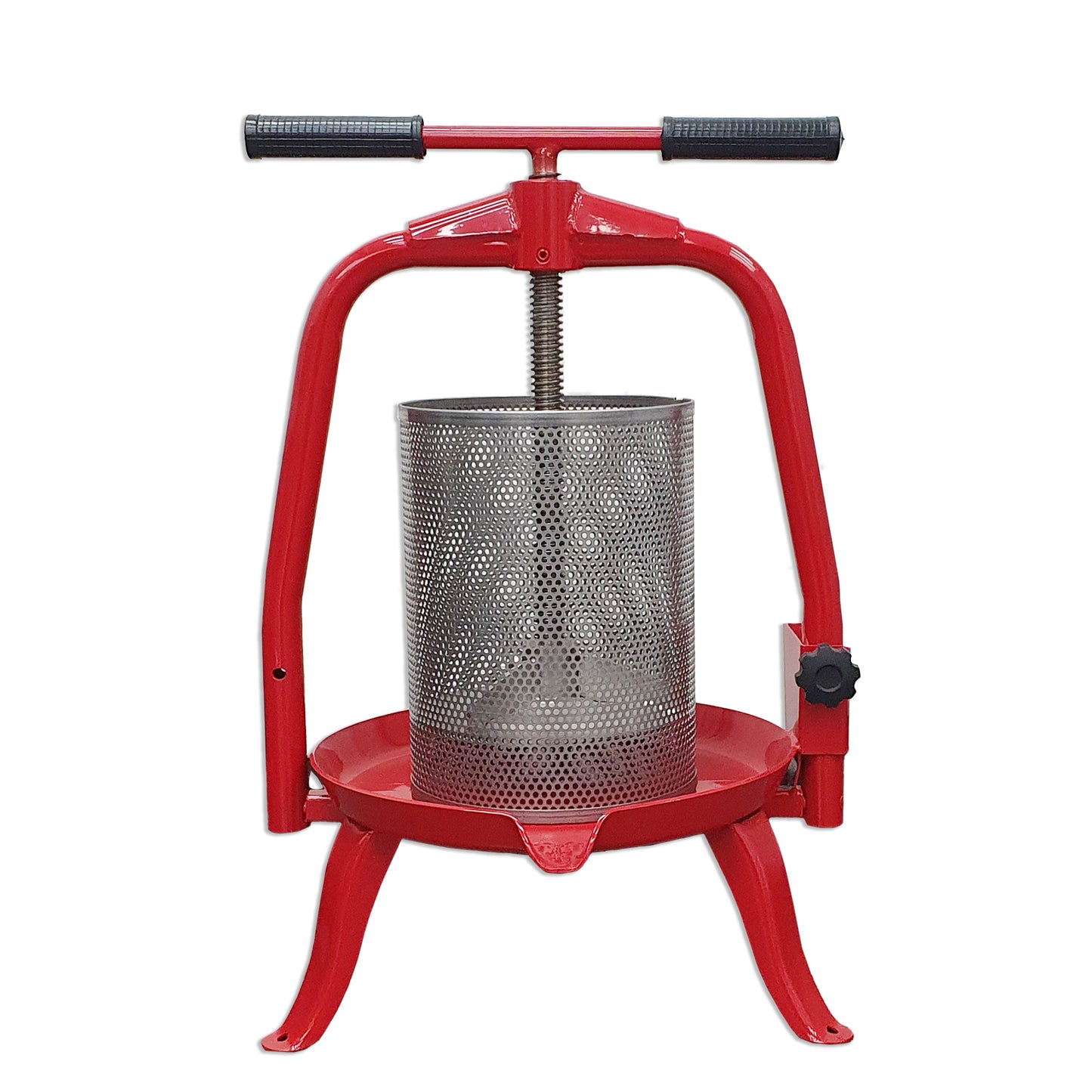 Press T-BAR Manual Fruit Press #20 Enamel Painted Frame