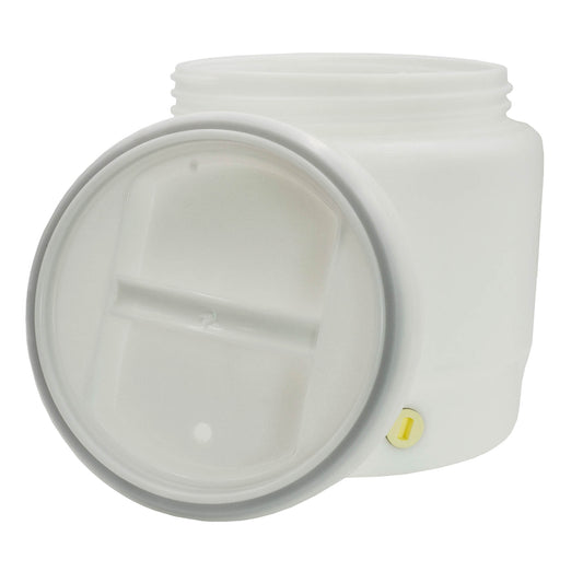 Plastic 15Lt Fermenter with Screw on Lid with Rubber Seal