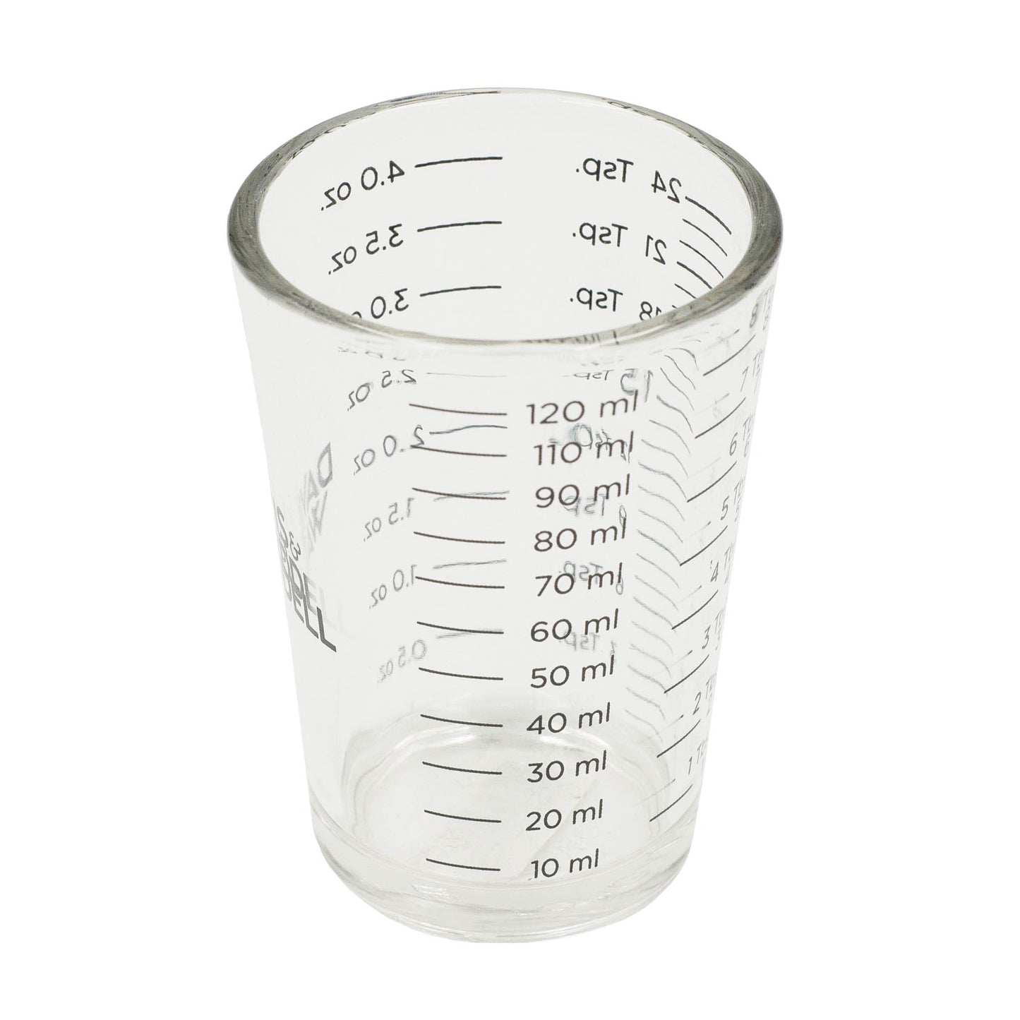 Glass measuring cup 120ml