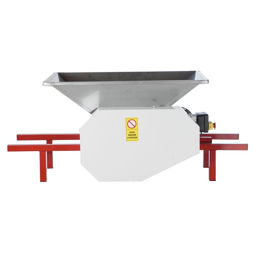 Italian Made grape crusher B E electric