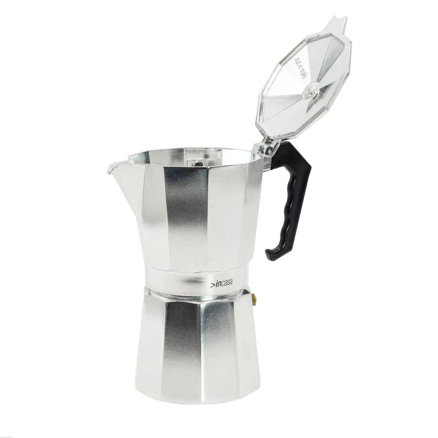 Incasa Moka stovetop coffee percolator. Makes Italian style espresso in minutes. 