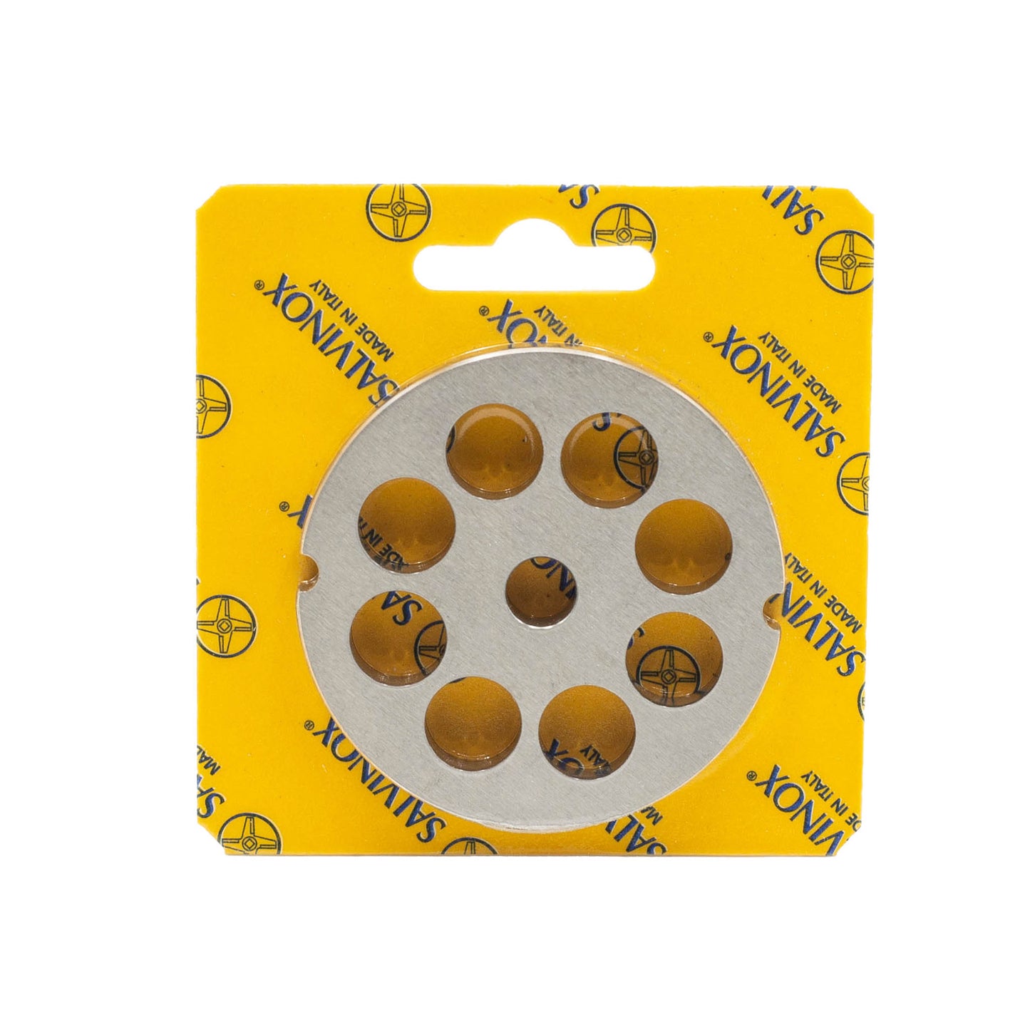 Size 12 with 14mm holes stainless steel replacement mincer plate for salami and sausage mincing machines.