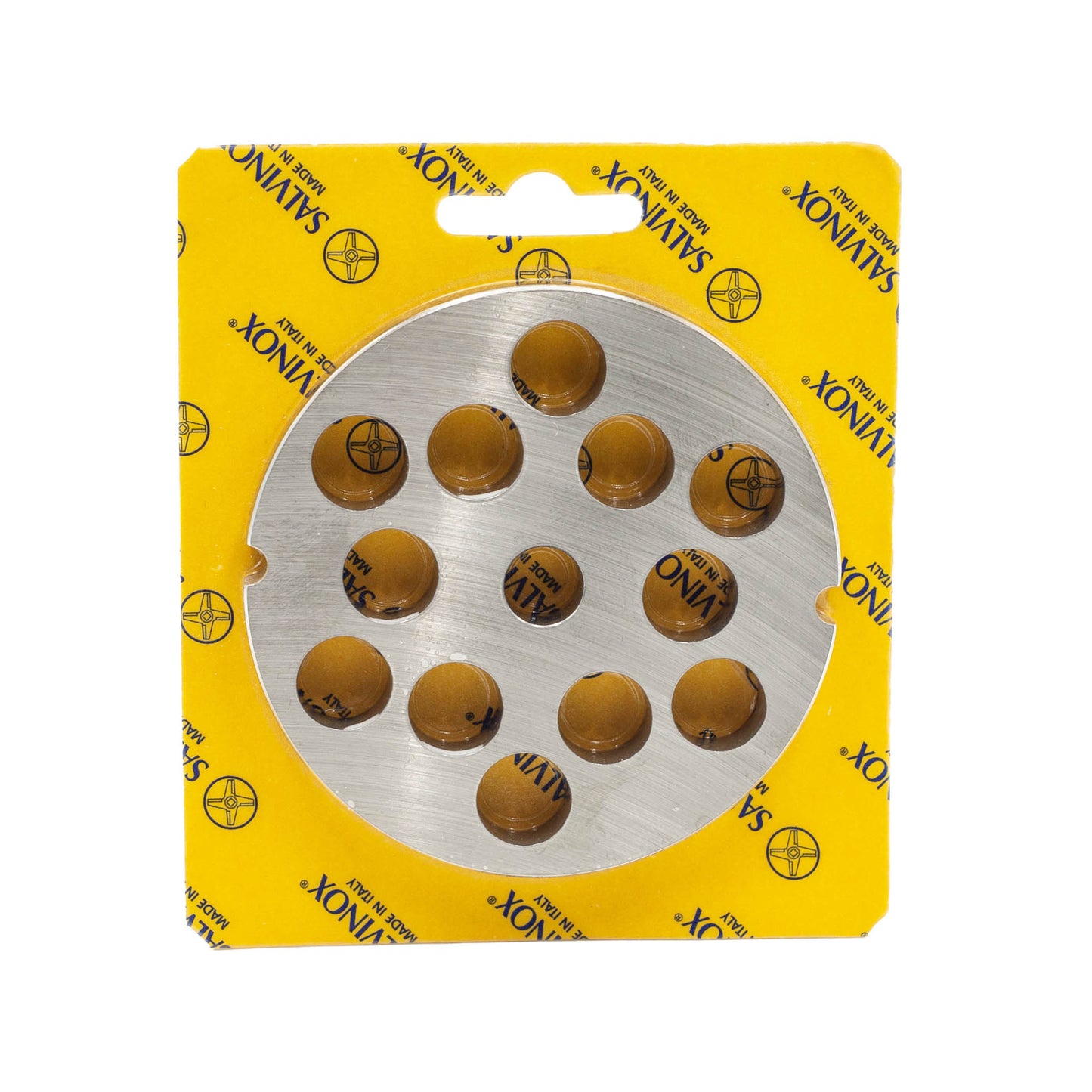 Size 32 with 16mm holes stainless steel replacement mincer plate for salami and sausage mincing machines.
