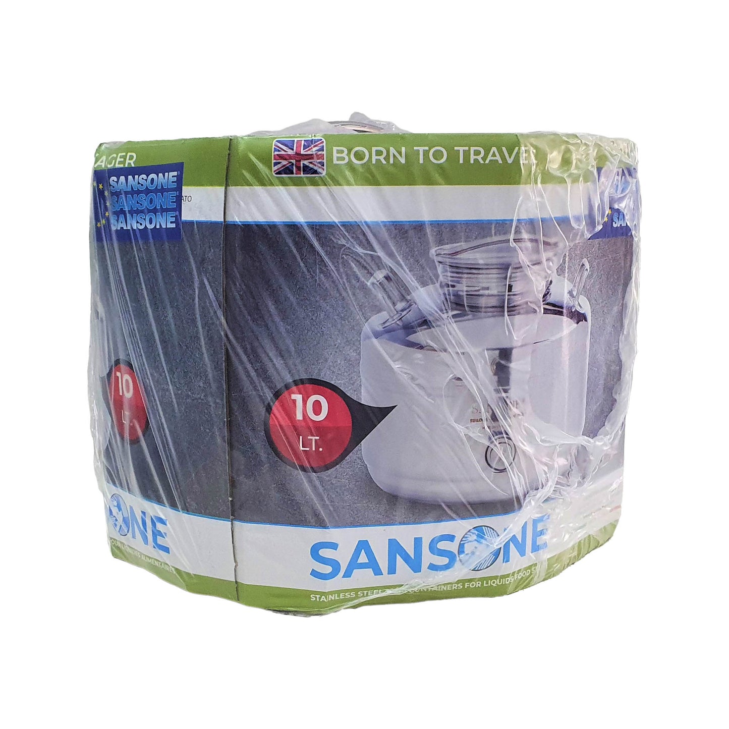 10 litre sansone 18/10 stainless steel olive oil tank for long term storage of olive oil