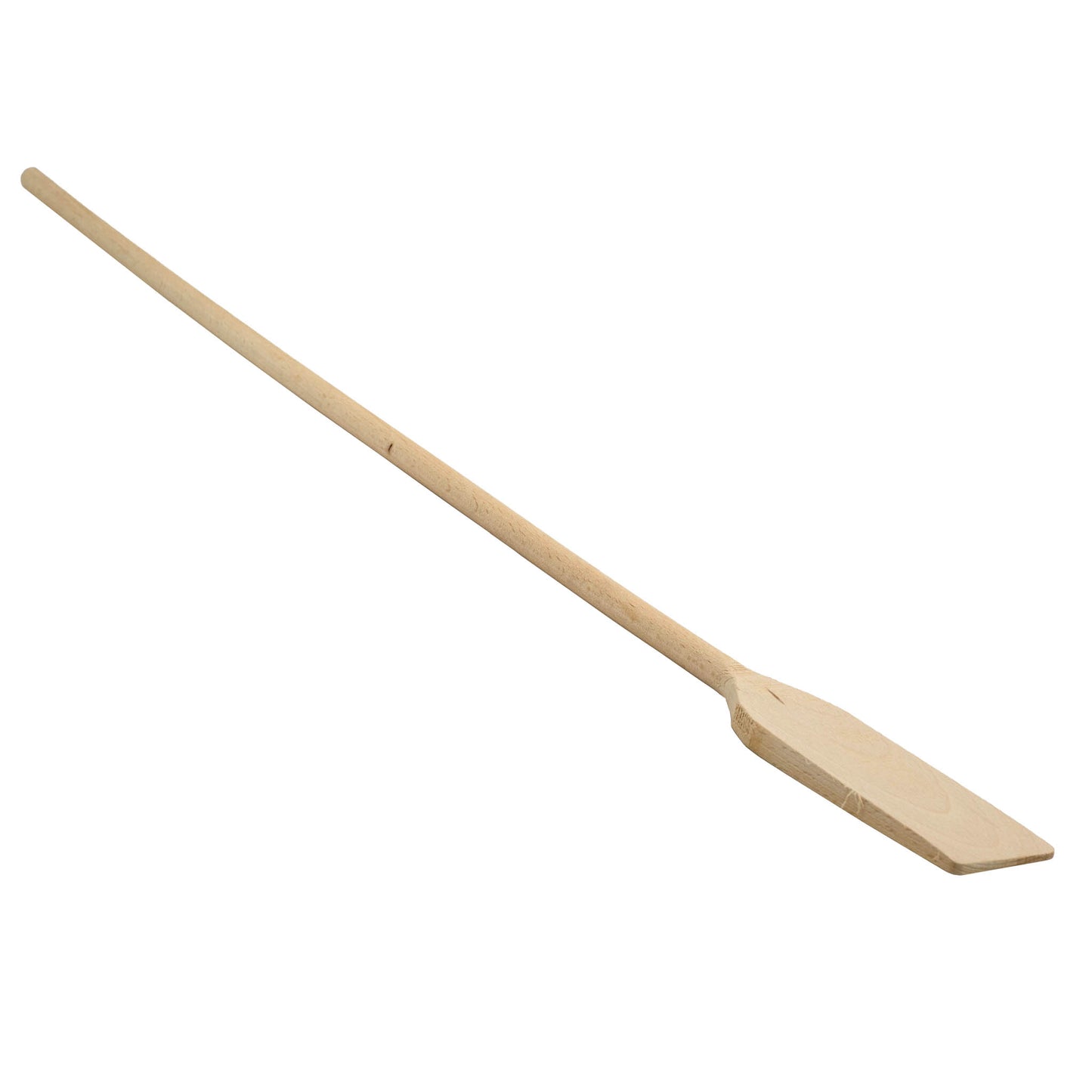 wooden paddle with 80cm handle used in passata making to stir tomatoes.