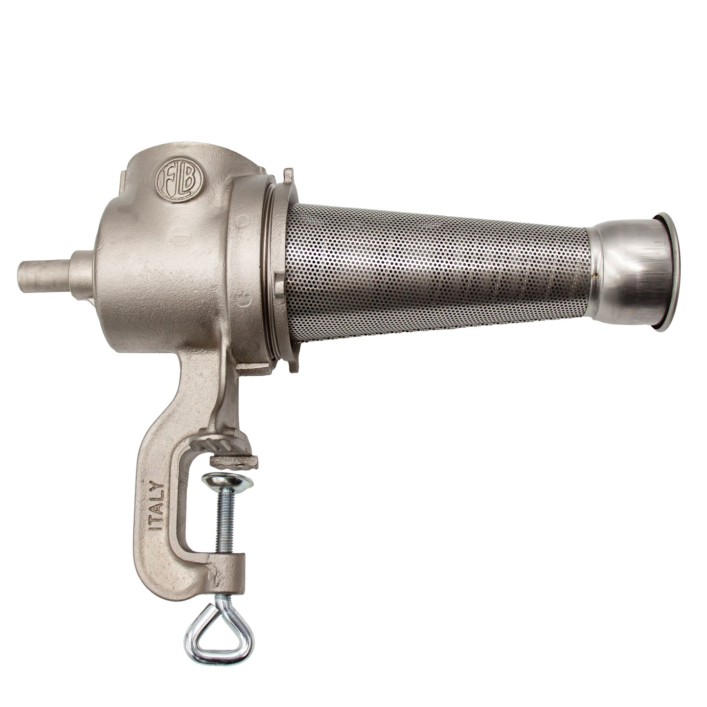 Italian made FLB SP5 manual tomato passata machine.