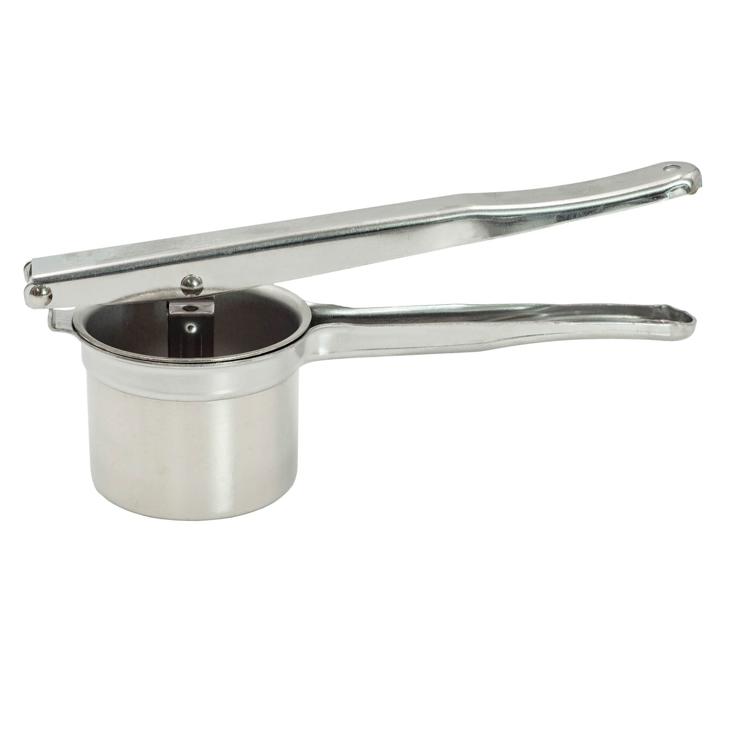 italian made stainless steel vegetable ricer.