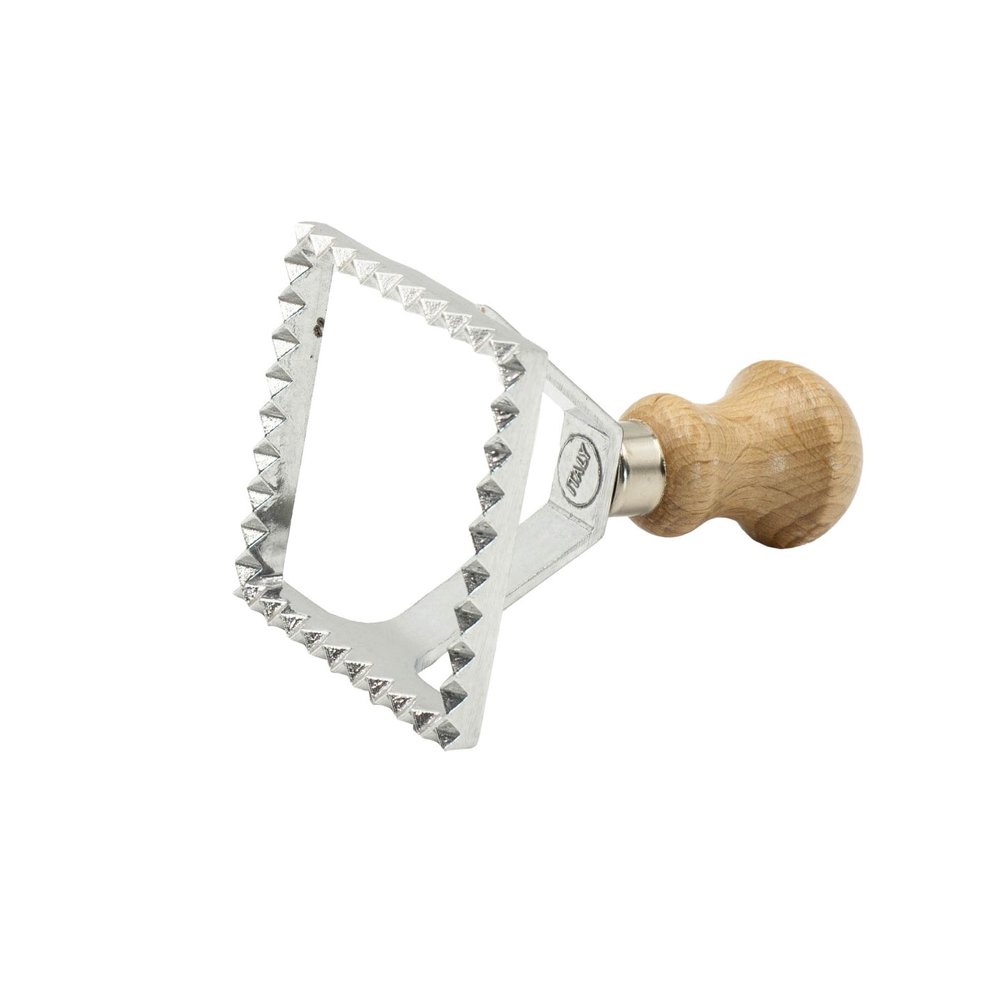 Italian made ravioli cutter square.