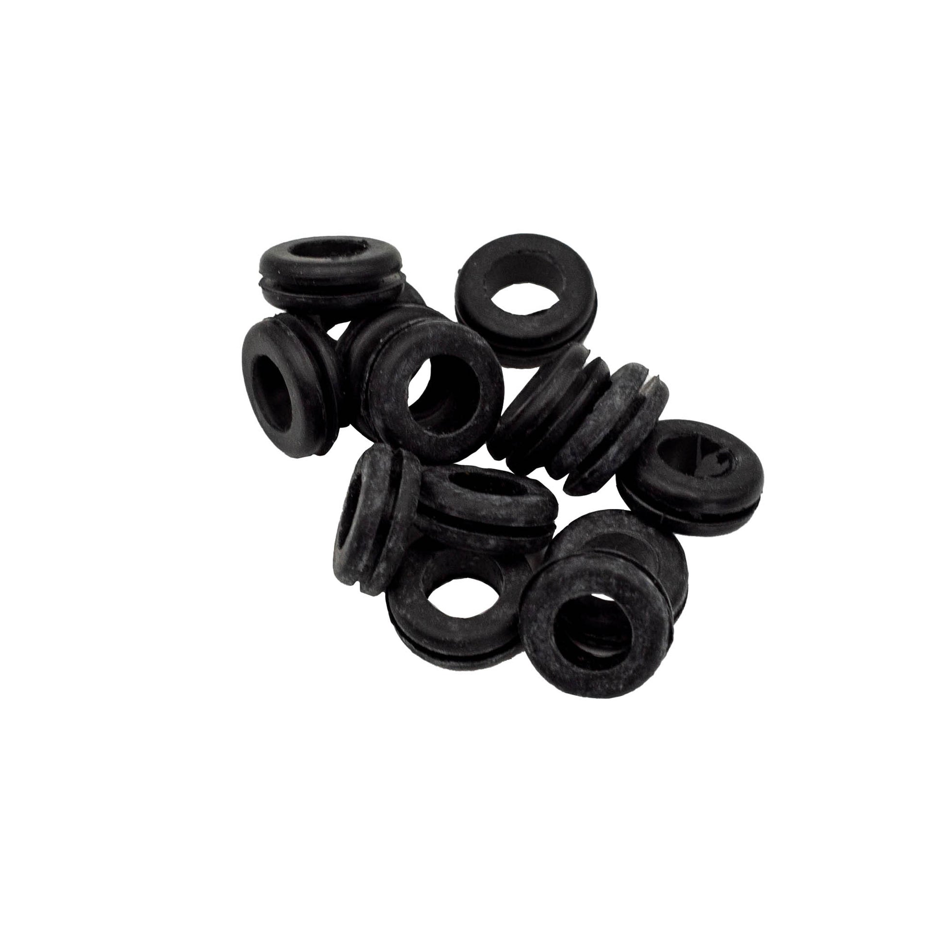 black plastic sealing grommet to hold airlocks on fermenters.