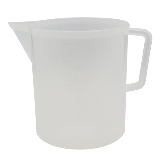 one litre transparent food grade plastic jug