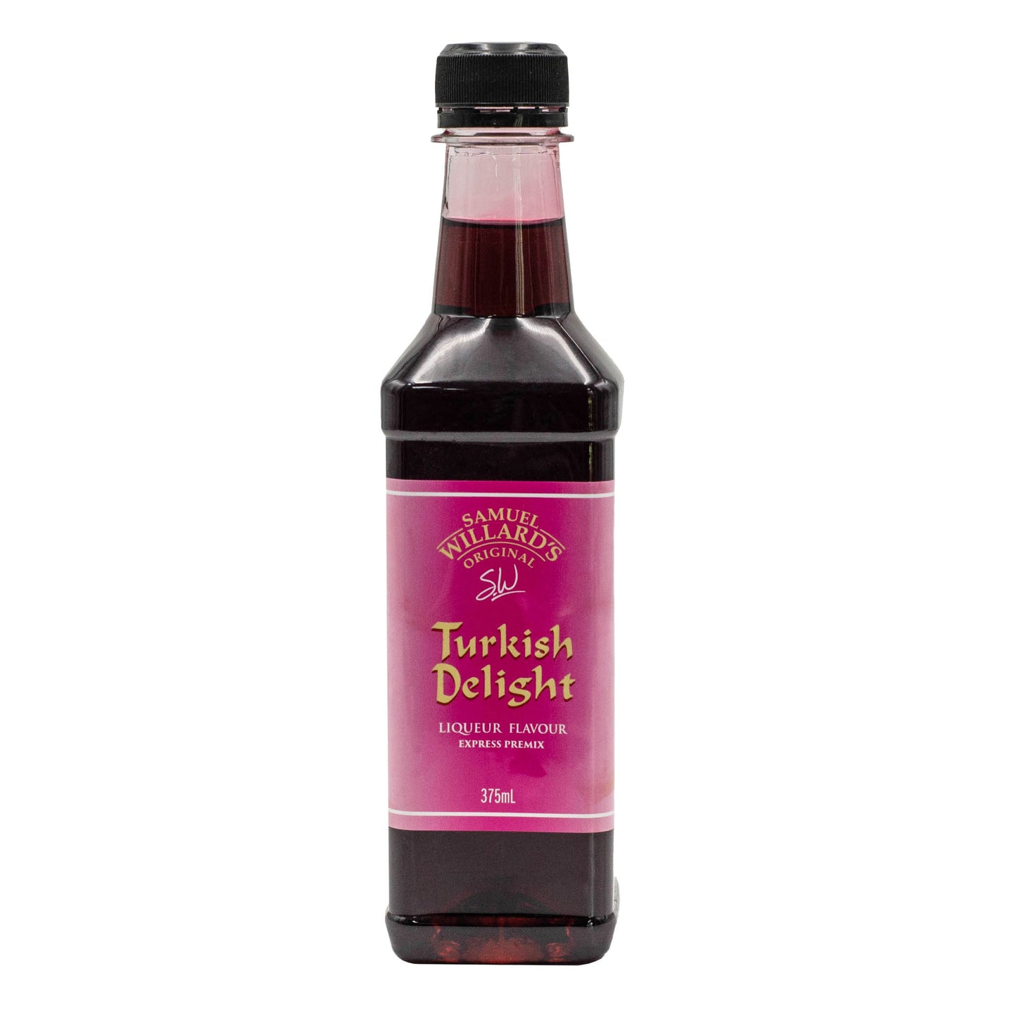 Samuel Willards Turkish Delight premix. Will make 1125mL of finished product from each 375mL bottle