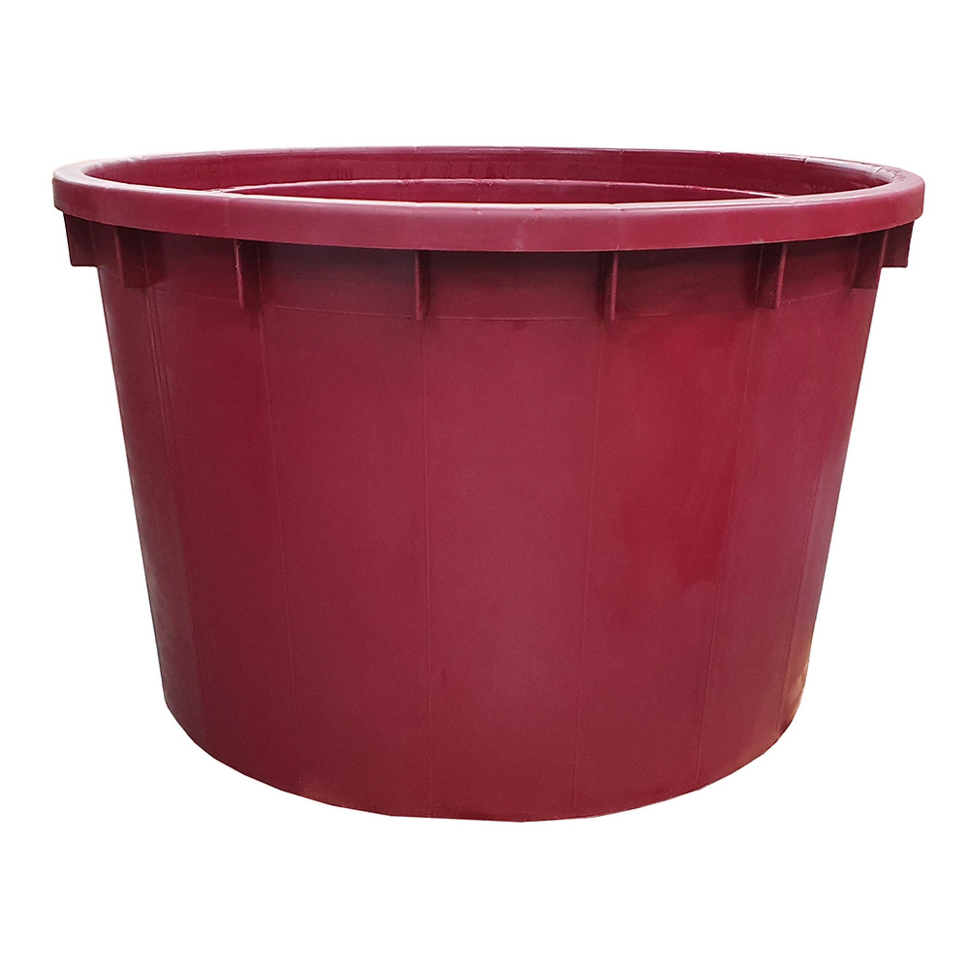 Italian Made 1000 litre red food grade plastic wine vat for storing and fermenting wine
