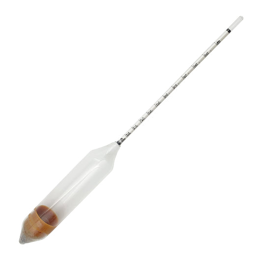 Alcohol  Hydrometer Precision 10-20% - 0.1 Increments - 29cm Long