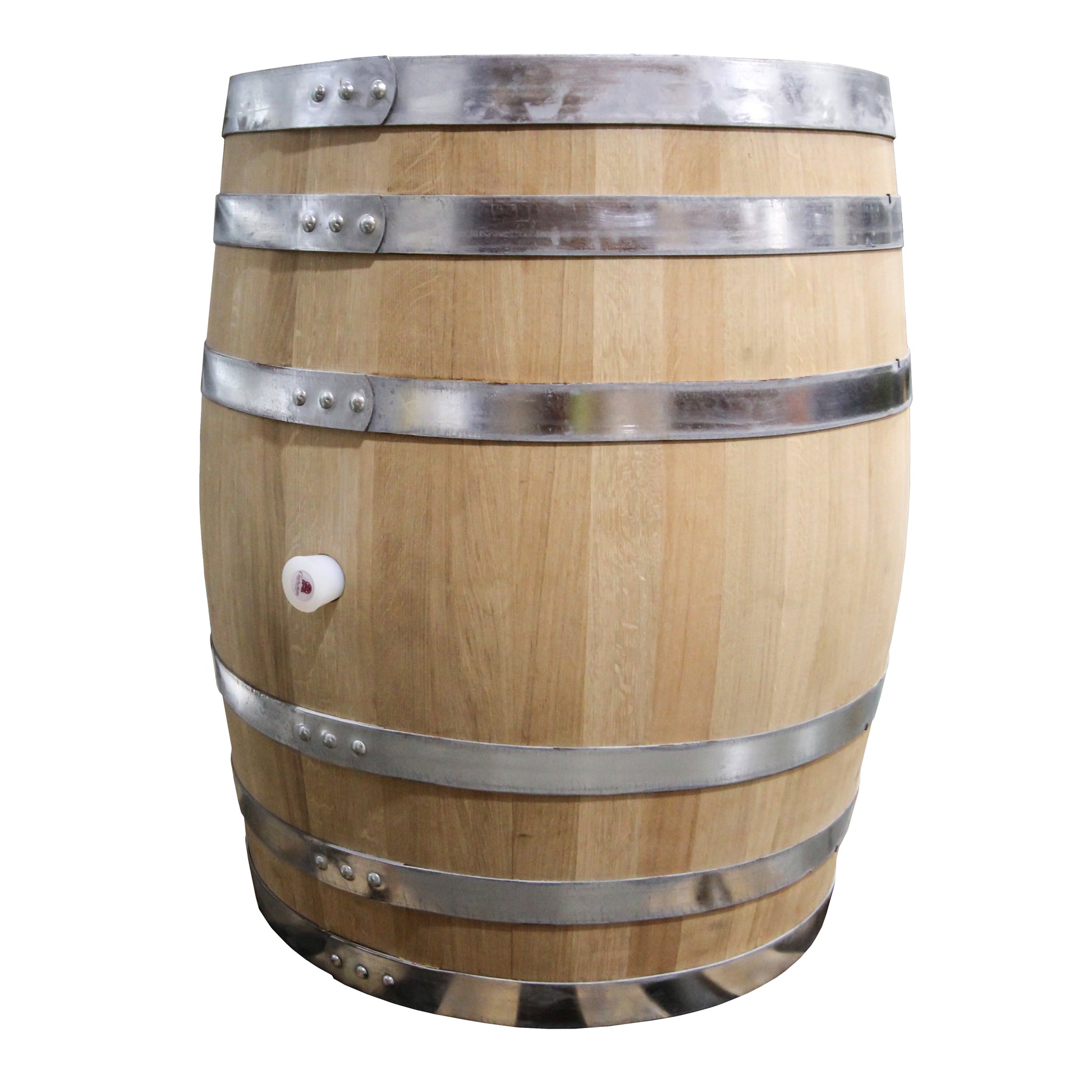 Italian made 500 litre french oak barrel used in wine making. 