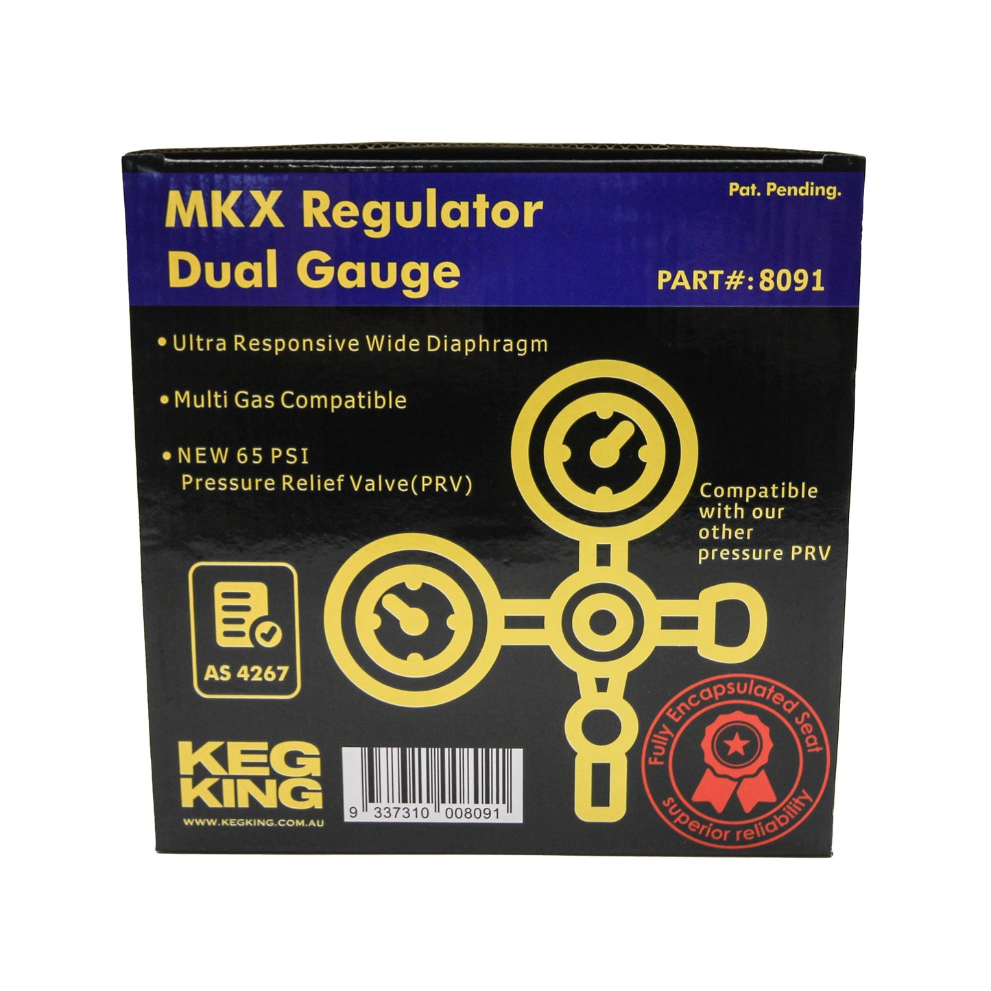 MKX co2 regulator for beer making