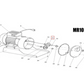 FLB Mincer - Spare Metal Gear for 0.5HP & 1HP Motors