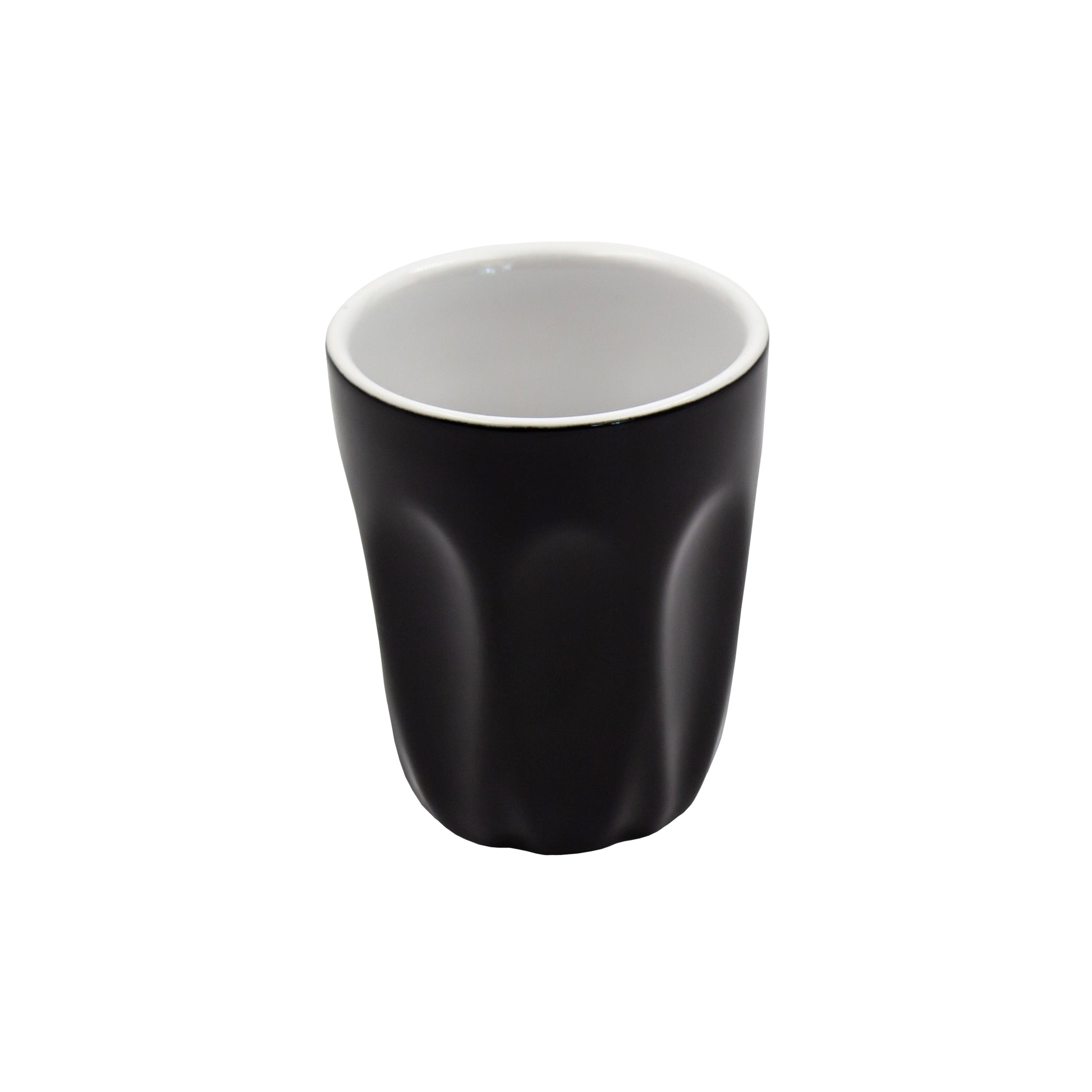 150ml black latte coffee cup