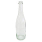 box of 12 clear flint sparkling wine bottles with crown cap finish