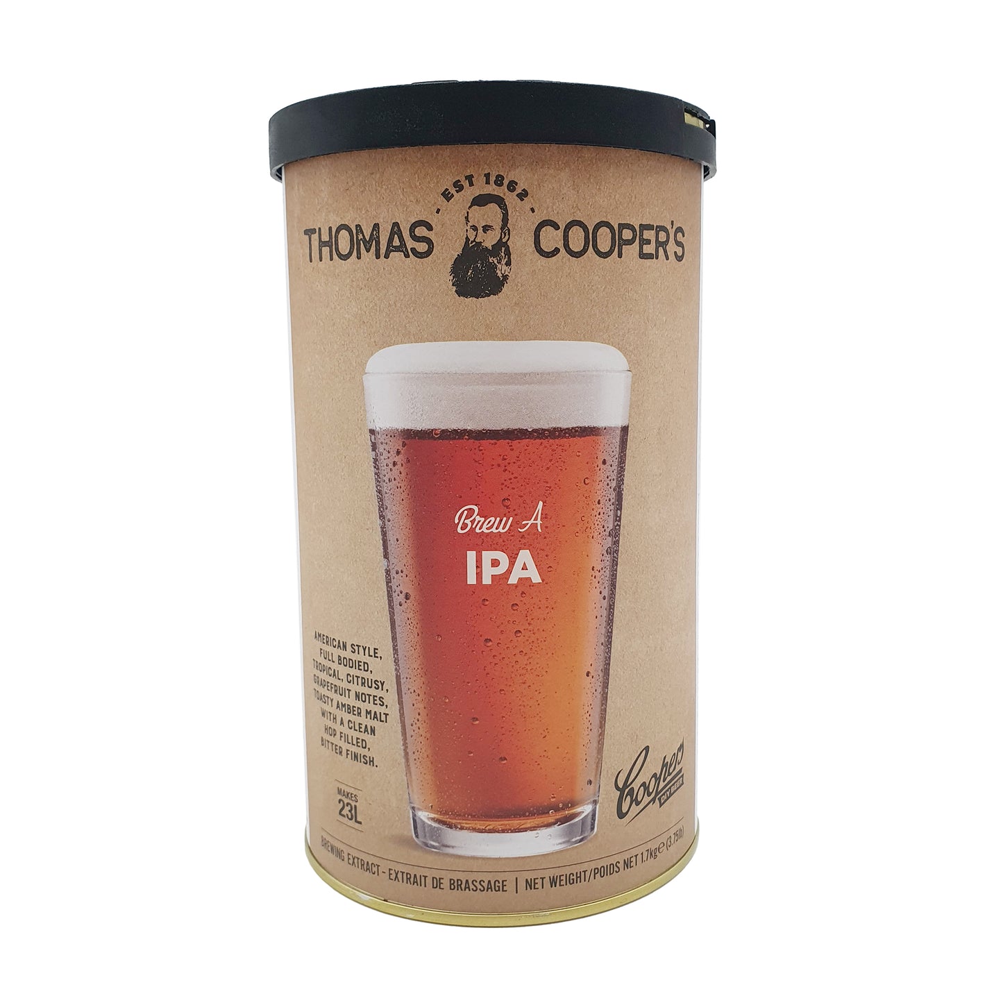 Coopers Brew A IPA beer tin