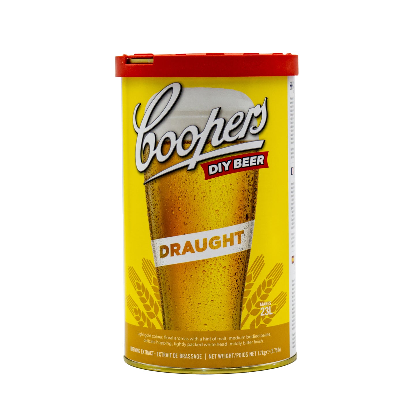 coopers original series draught beer tin