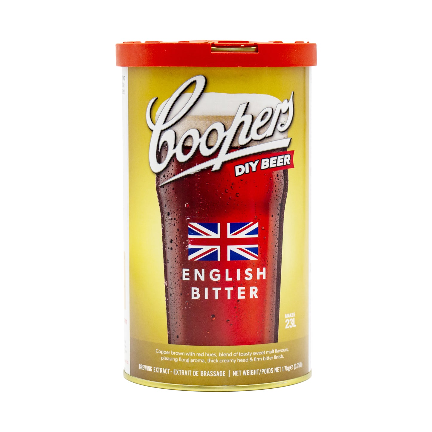 coopers english bitter beer tin