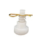 Spare white plastic valve with spring to suit Fabio Leonardi Sausage Fillers